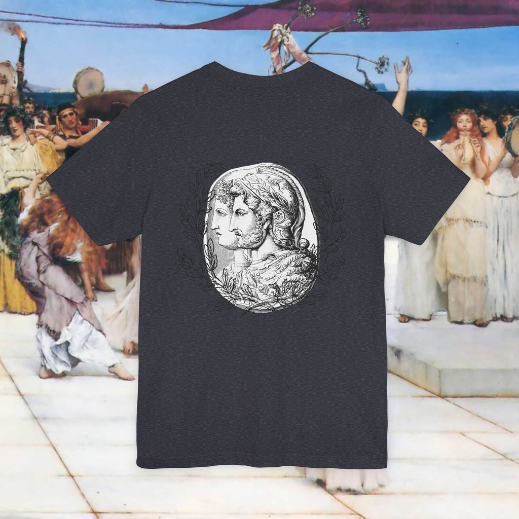 Roman Warrior Plumed Helmet Cameo T-Shirt