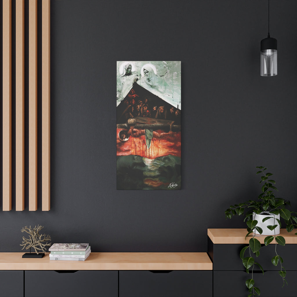 Divine Justice Medieval Fantasy Canvas