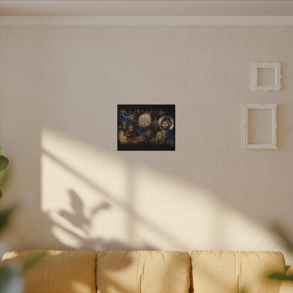 Justinian's Glory Byzantine Late Roman Inspired Matte Canvas, Stretched, (Multi-Size)