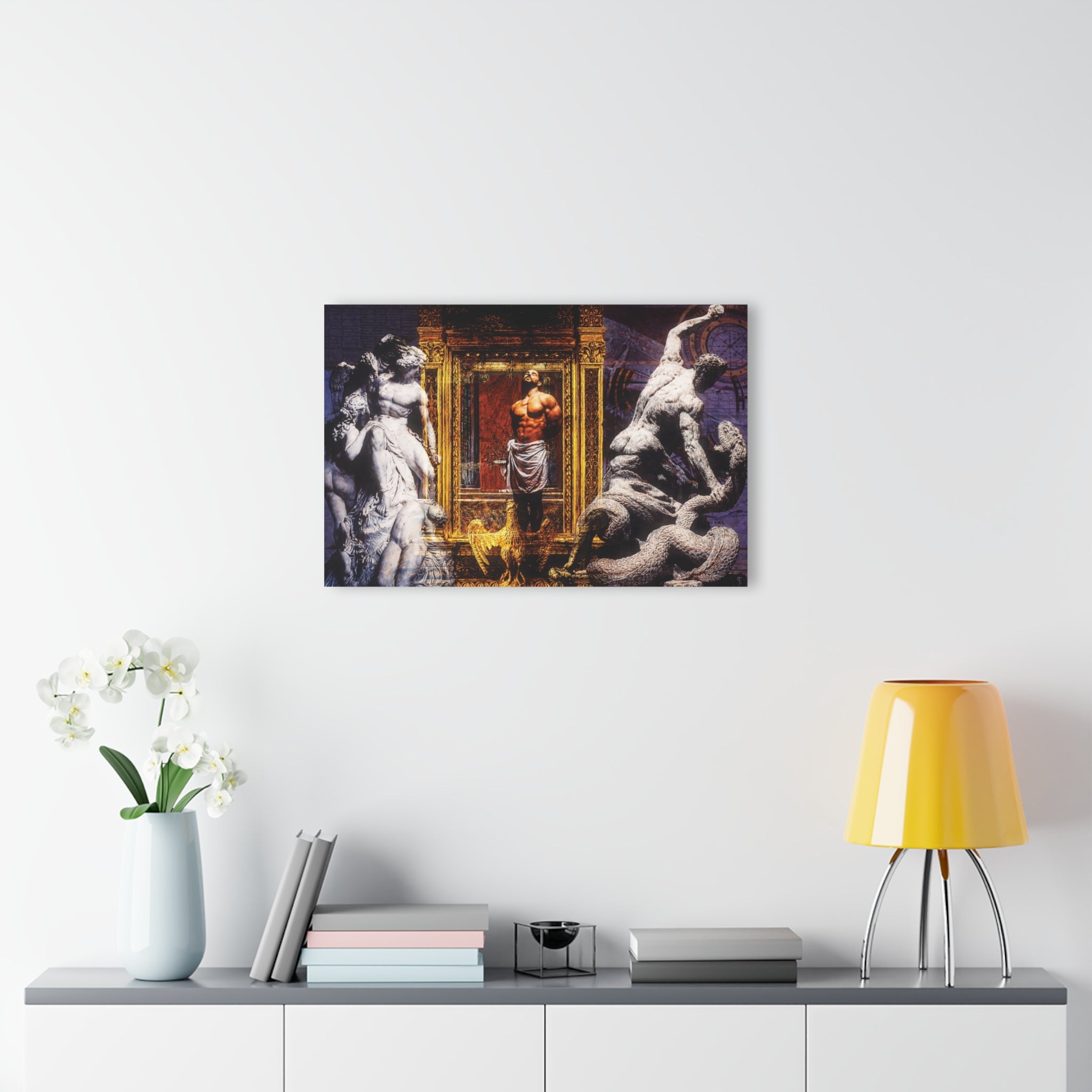 Prometheus Bound Classical Ancient Mythology Acrylic Prints (French Cleat Hanging)