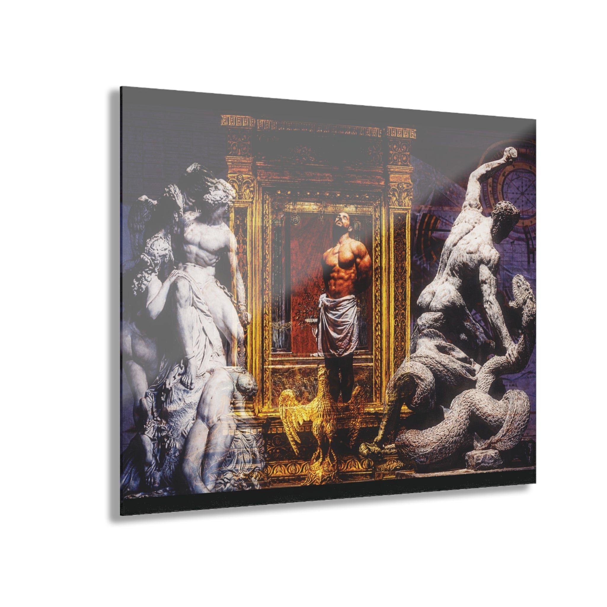 Prometheus Bound Classical Ancient Mythology Acrylic Prints (French Cleat Hanging)