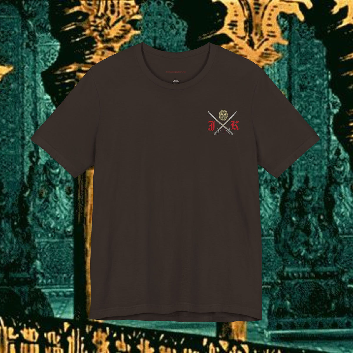 Sons of the Steppe Mythical Medieval Inspired Graphic T Shirt Back Version