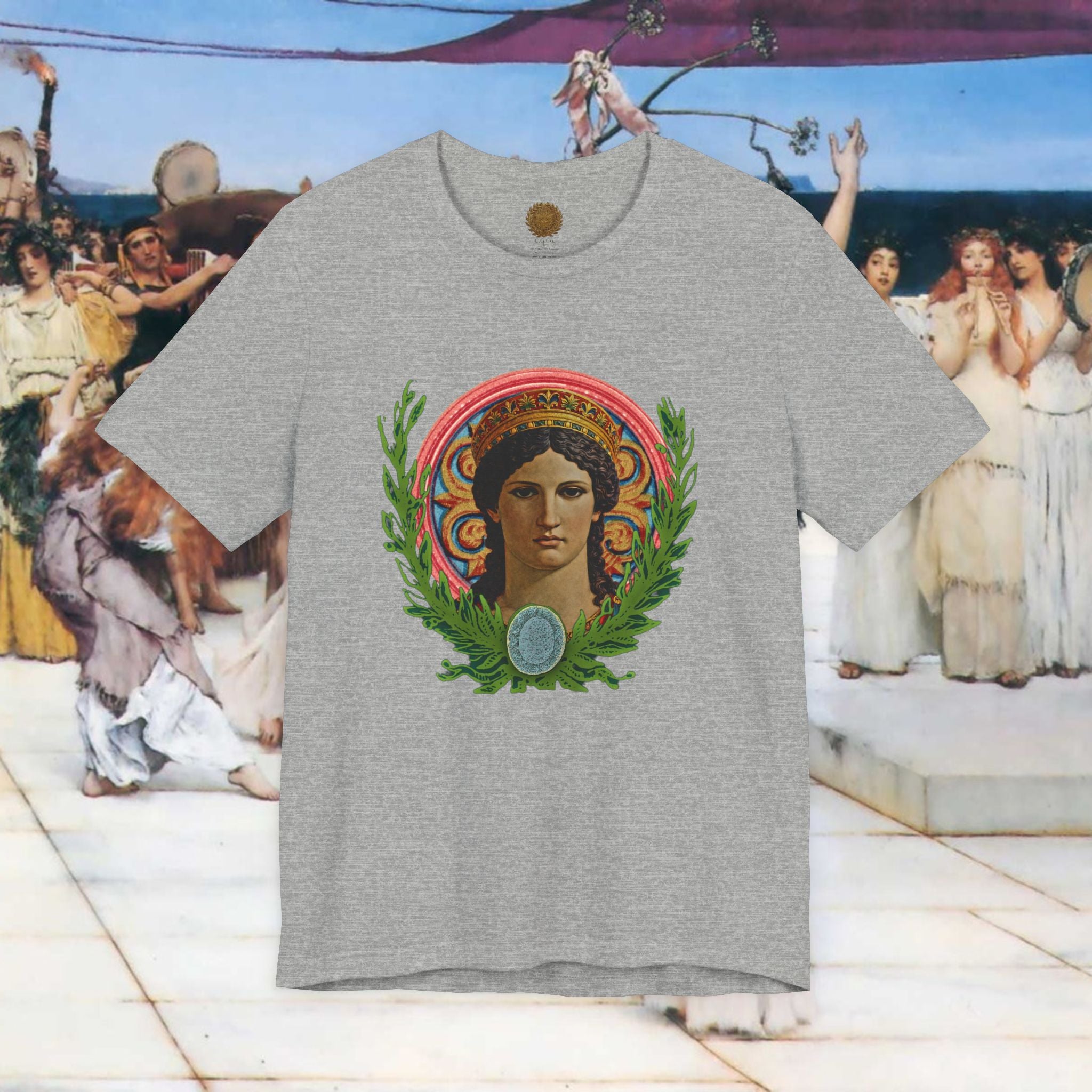 Hera's Wondering – Greek Goddess Coloured Diadem T-Shirt