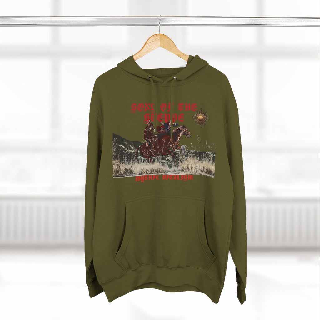 Son of the Steppe Fleece Medieval Graphic Hoodie
