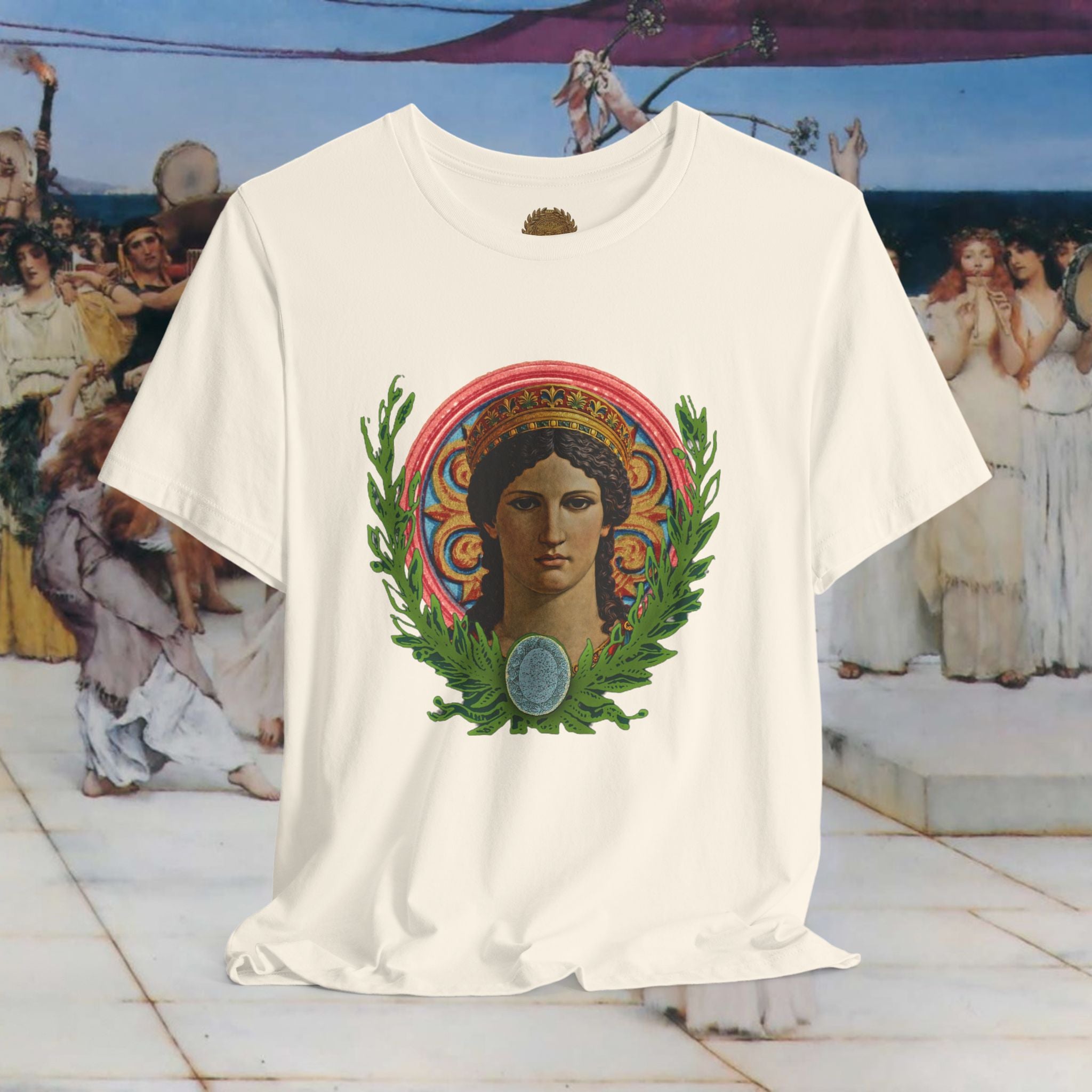 Hera's Wondering – Greek Goddess Coloured Diadem T-Shirt