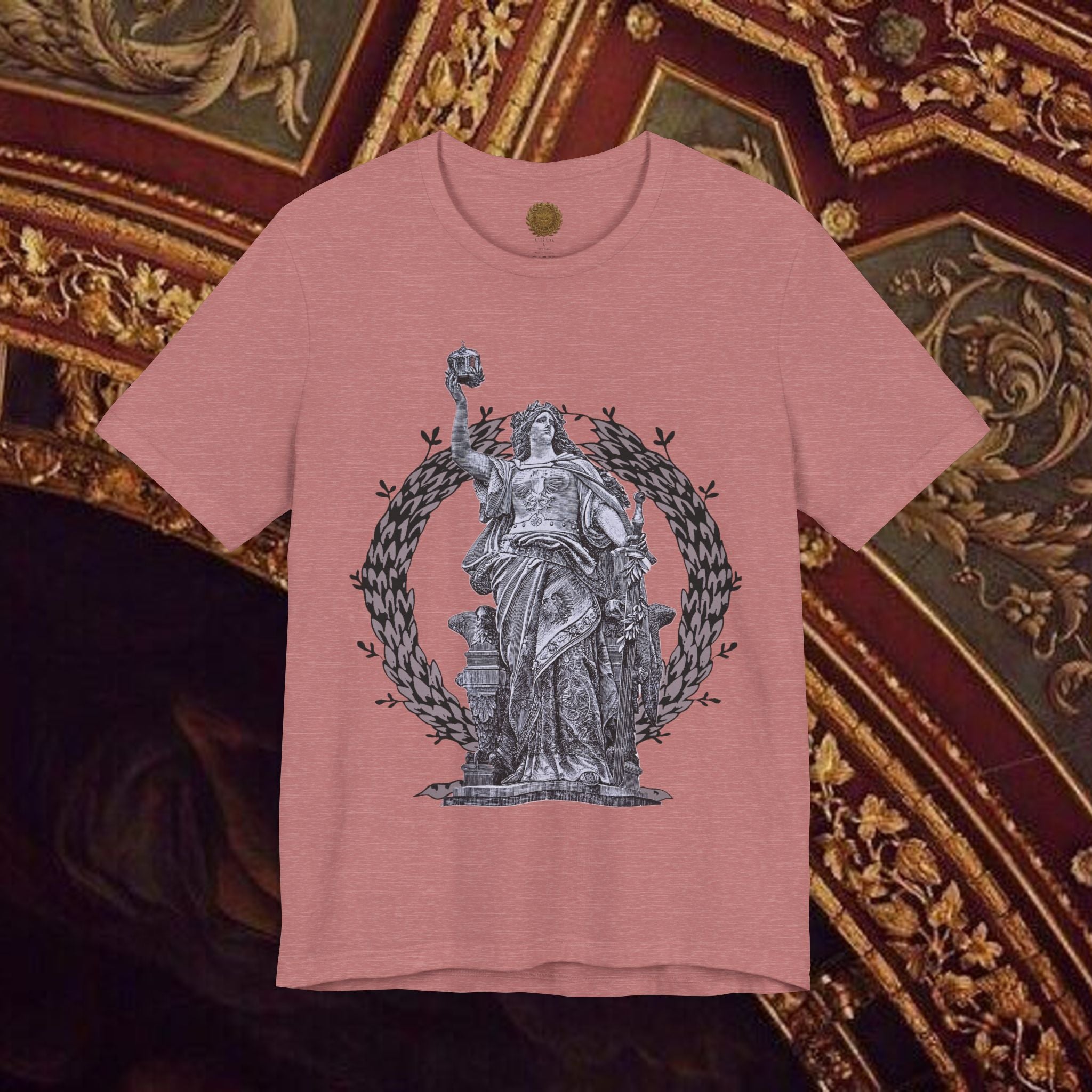Goddess Victory Neo-Classical Inspired Graphic T-Shirt