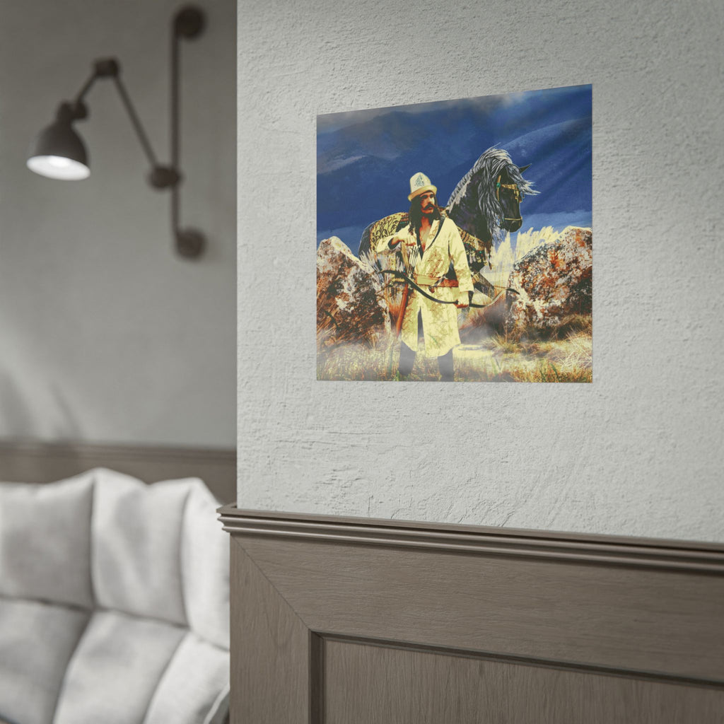 The Golden Nomad Medieval Fantasy Inspired Fine Art Print