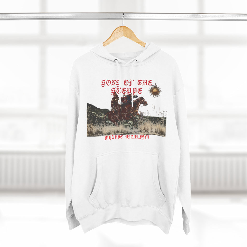 Son of the Steppe Fleece Medieval Graphic Hoodie
