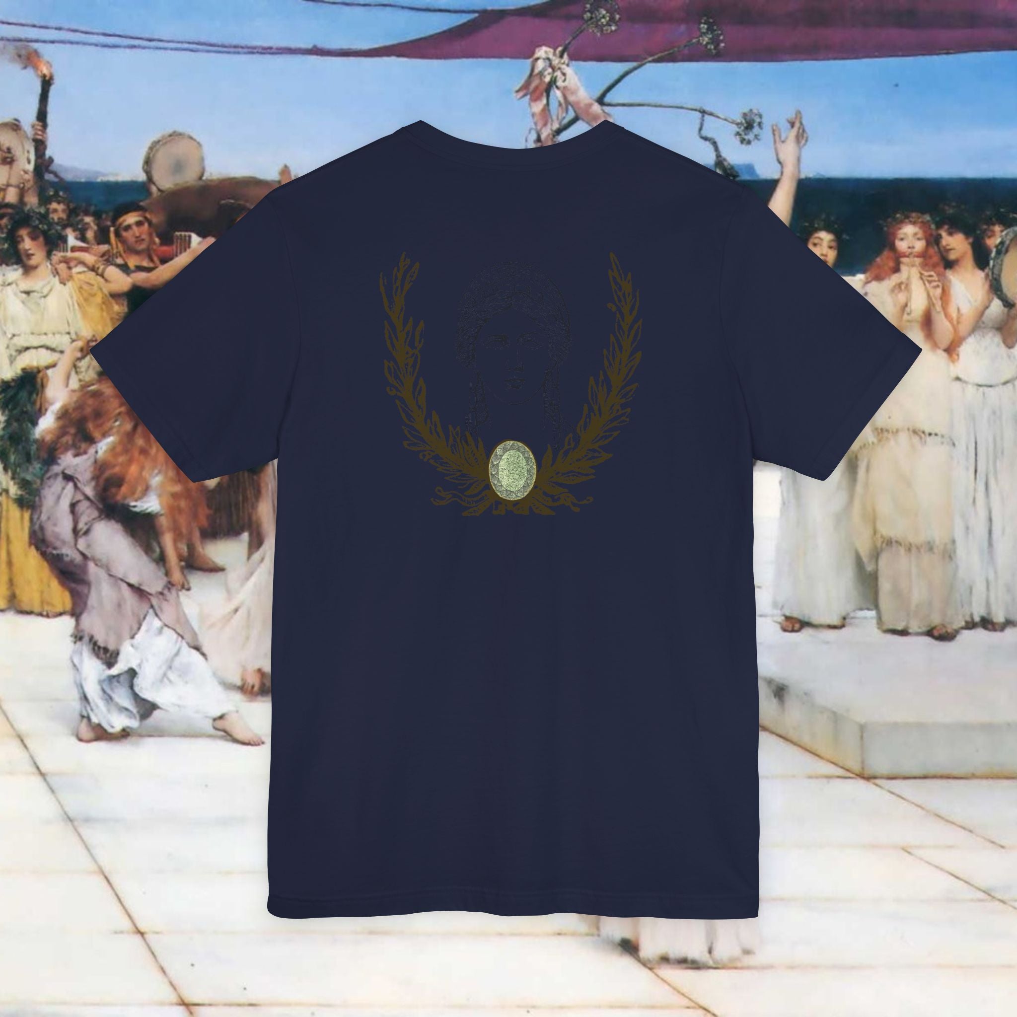 Hera's Wondering Greek Goddess Ornate Diadem T-Shirt