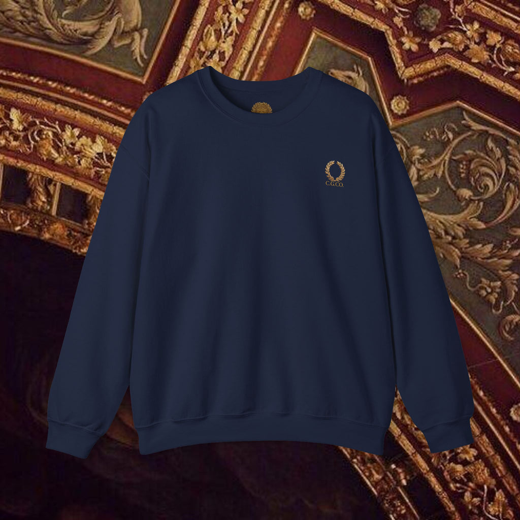 Beauty Through Strength Classically-Inspired Cotton Graphic Sweatshirt Back Version