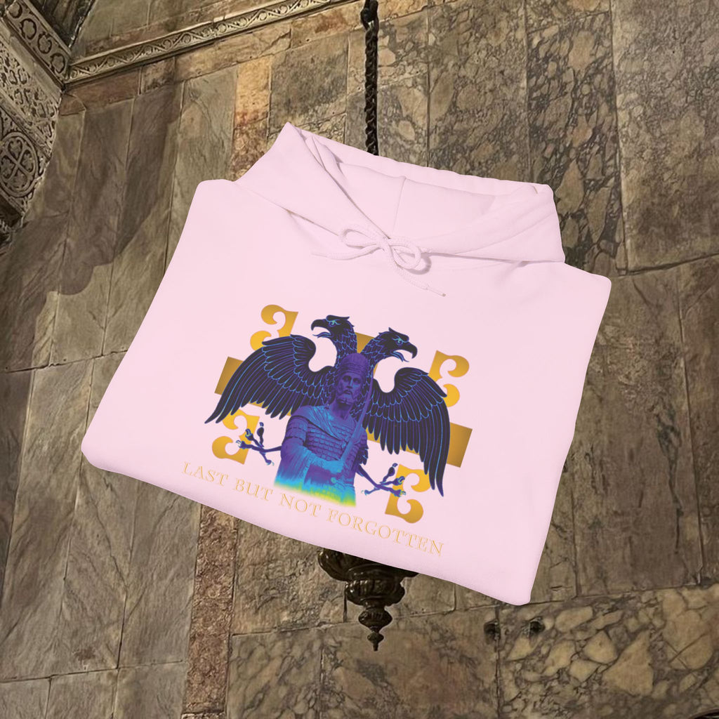 The Last Great Emperor Byzantine Inspired Graphic Hoodie Front Version