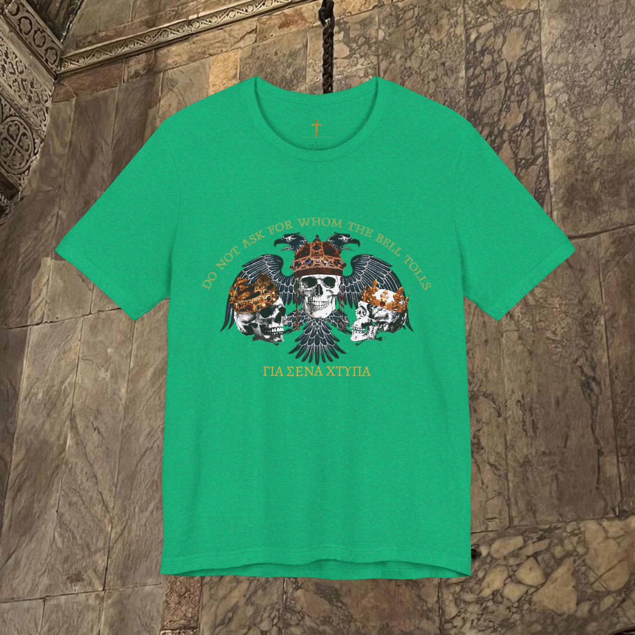 The Kings Fate Byzantine Inspired Cotton Graphic T-shirt