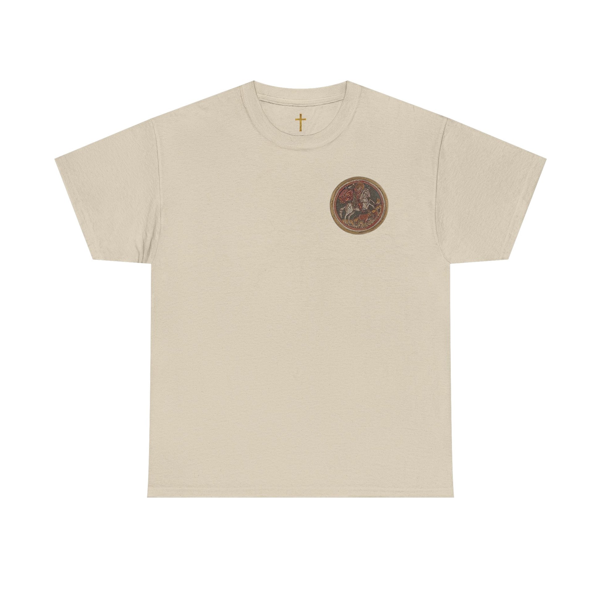 George the Dragon Slayer Graphic T-Shirt, Heavy Cotton Tee.