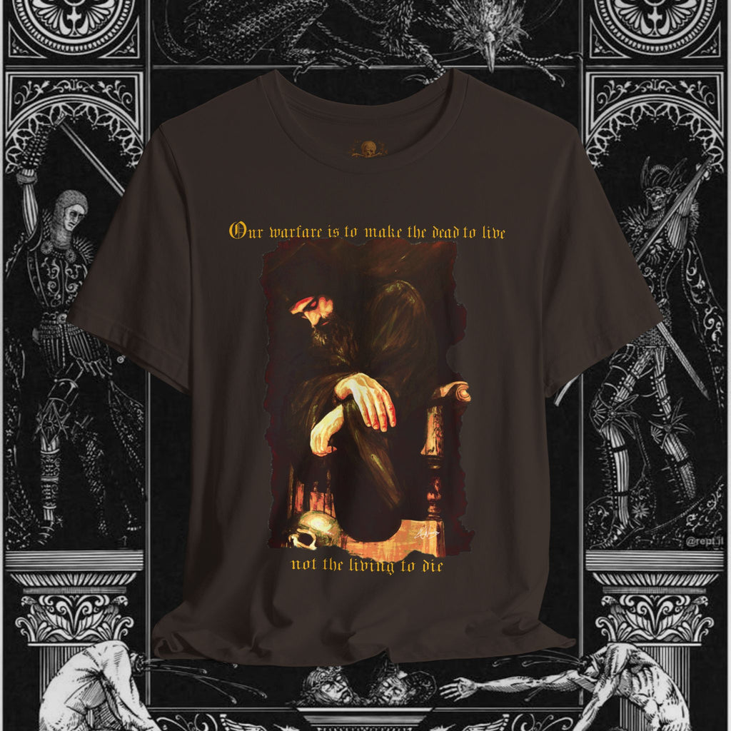 Man's Memento Medieval Fantasy Graphic T Shirt