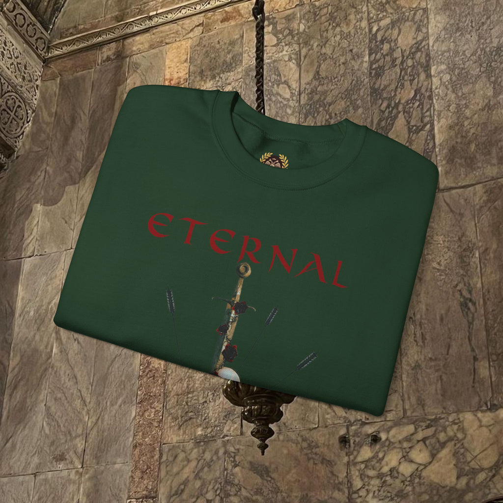 Eternal Glory of the Last Battle Crewneck Graphic Sweatshirt