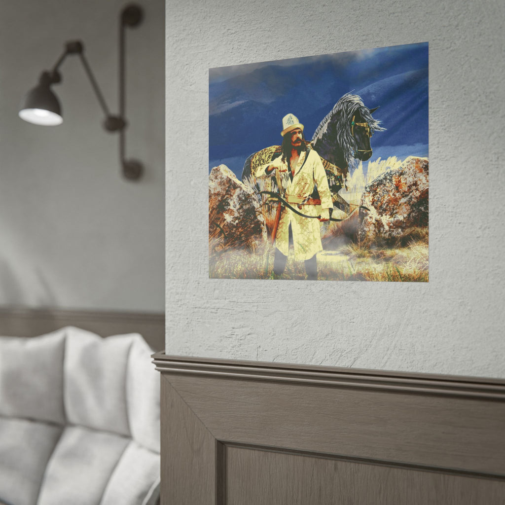 The Golden Nomad Medieval Fantasy Inspired Fine Art Print