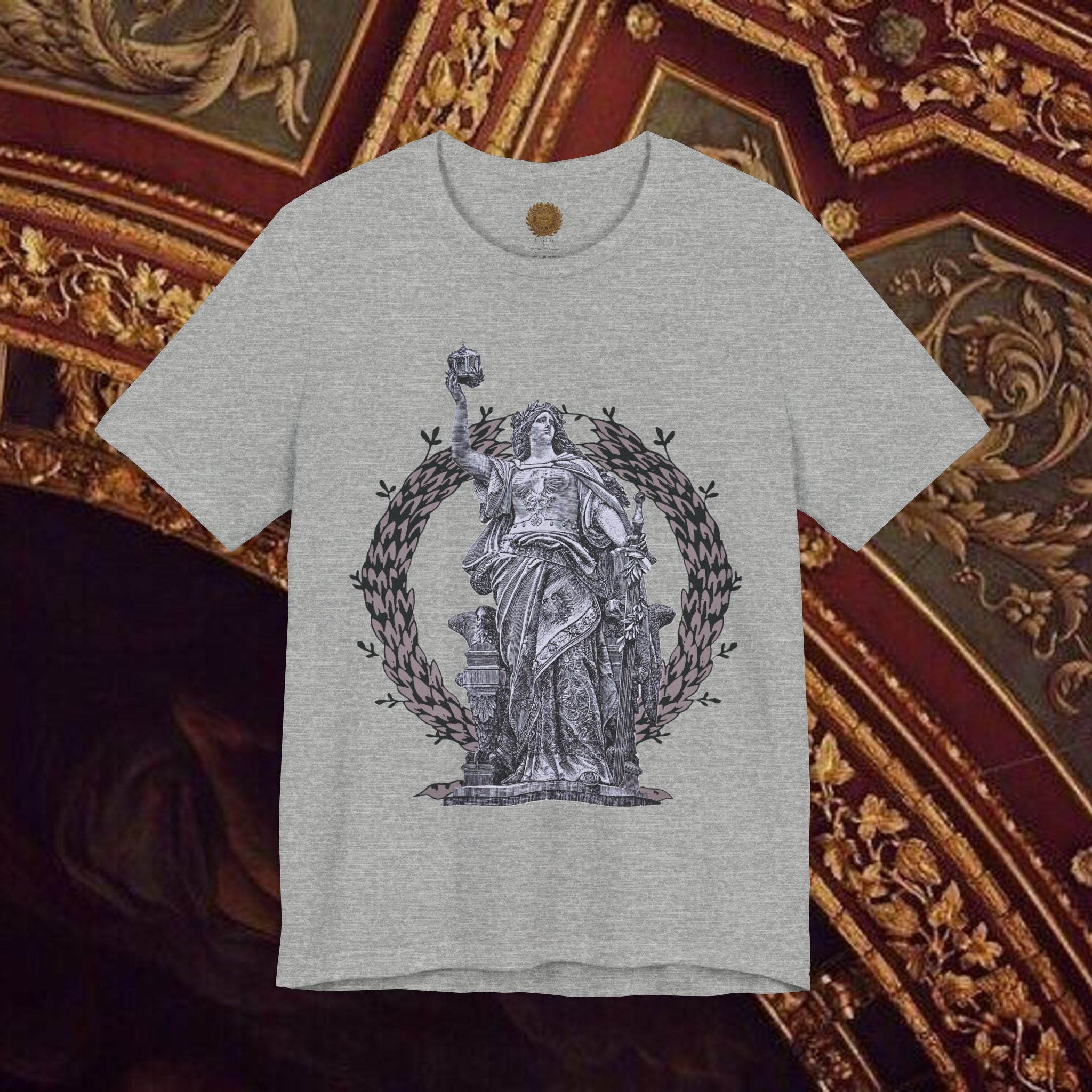 Goddess Victory Neo-Classical Inspired Graphic T-Shirt