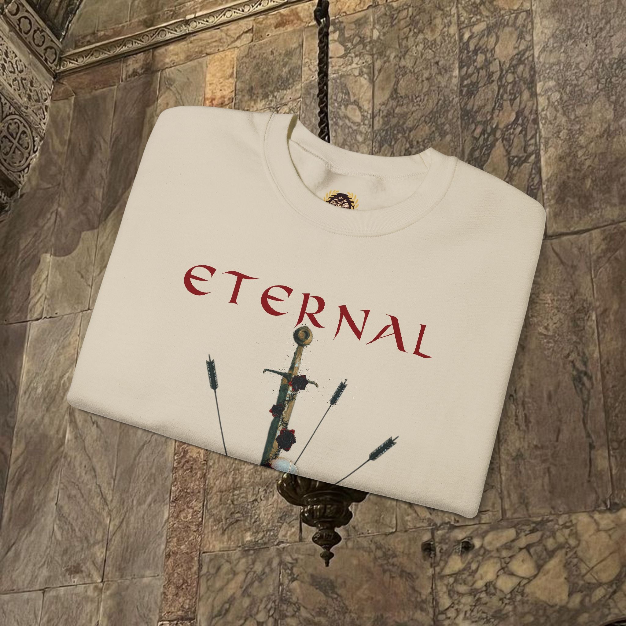 Eternal Glory of the Last Battle Crewneck Graphic Sweatshirt