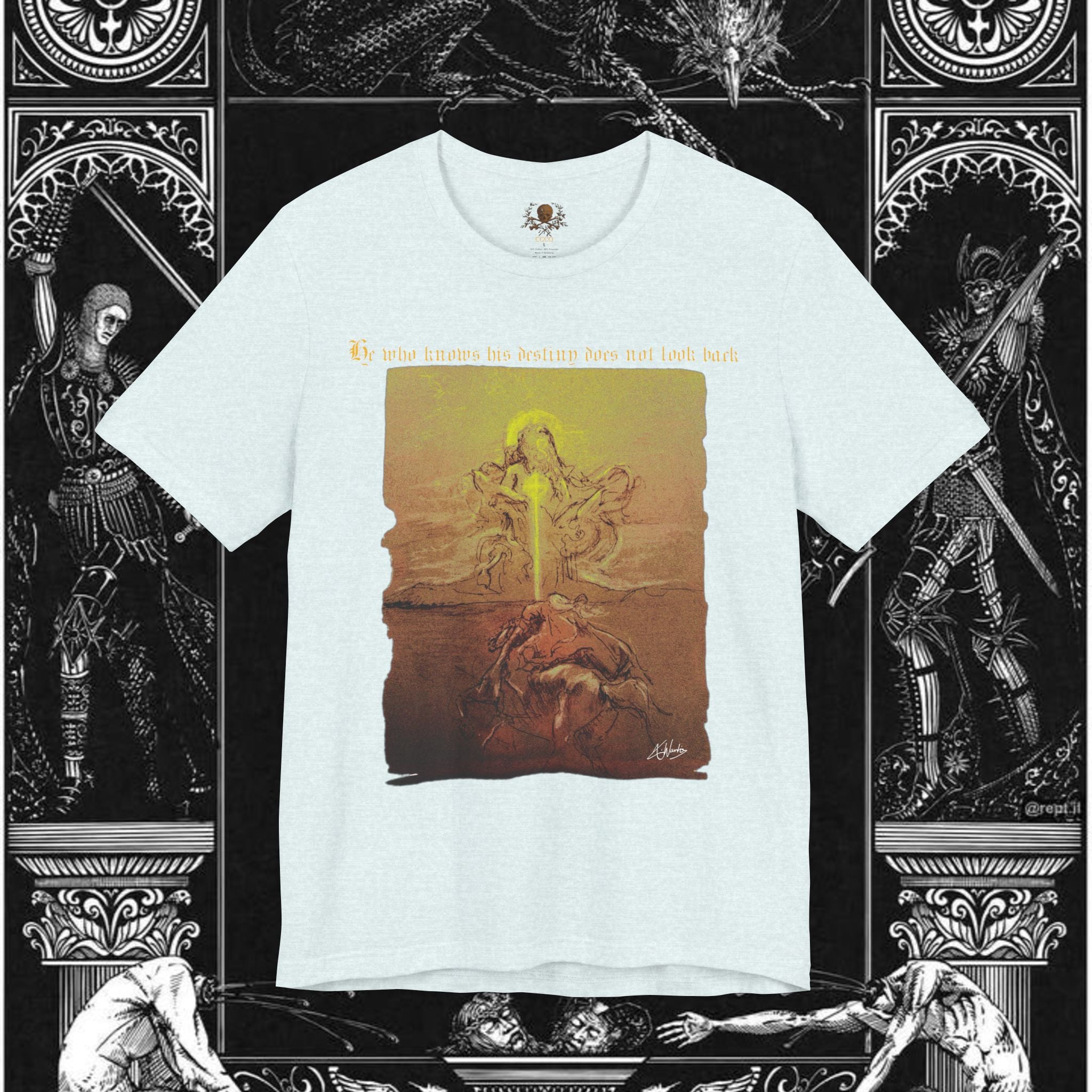 The Destiny of Man Medieval Fantasy Graphic Shirt