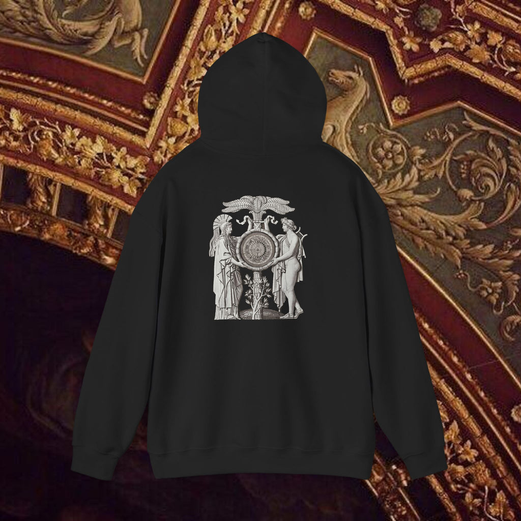 Astrological Vision Hoodie - Esoteric Mystical Graphic Hoodie - Back Version