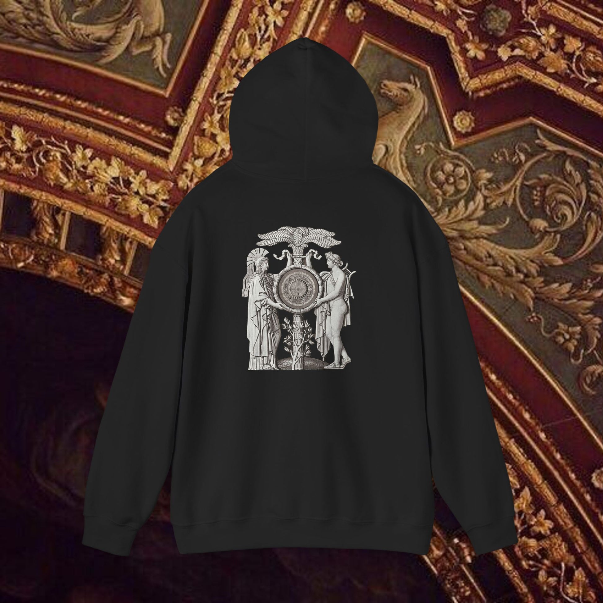 Astrological Vision Hoodie - Esoteric Mystical Graphic Hoodie - Back Version