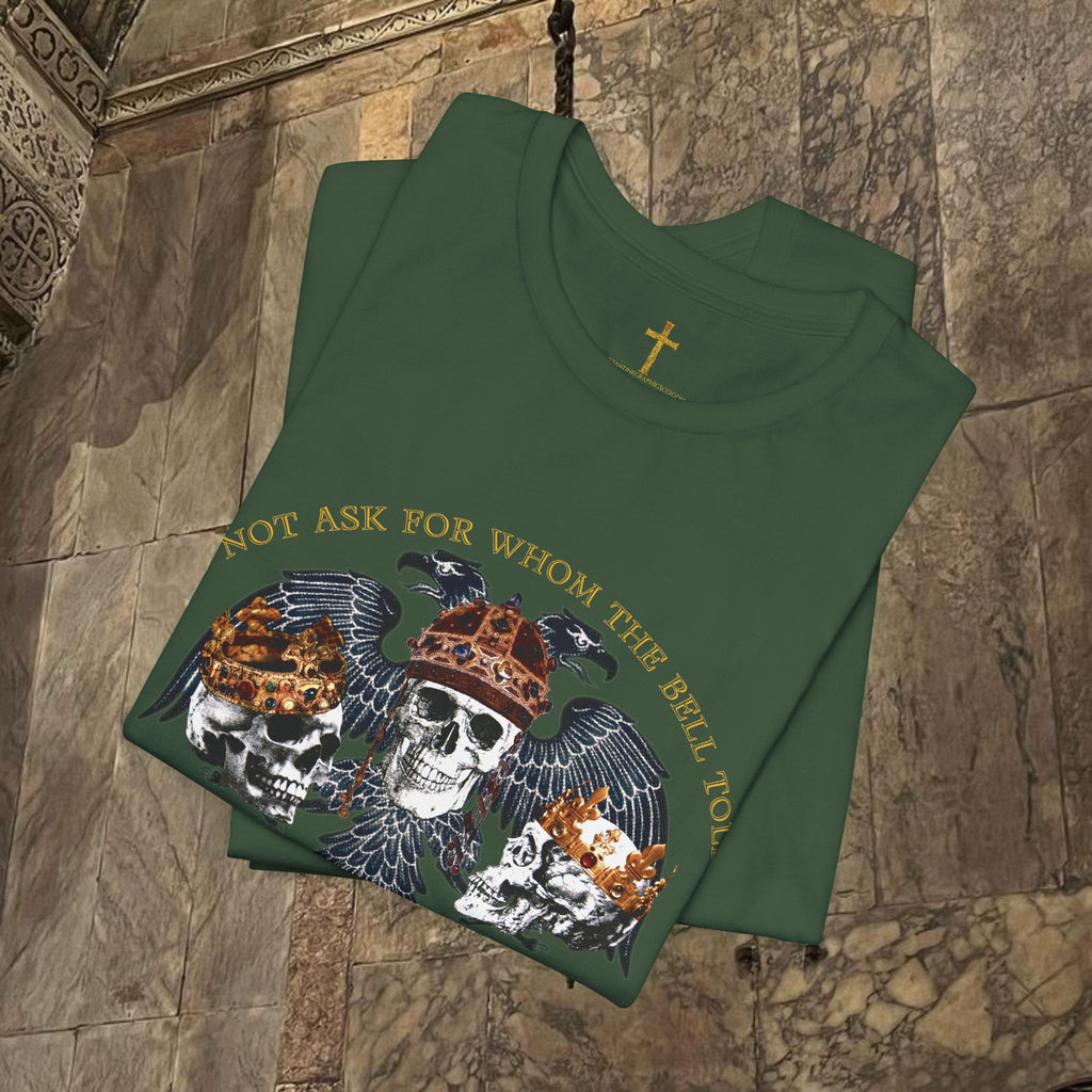 The Kings Fate Byzantine Inspired Cotton Graphic T-shirt