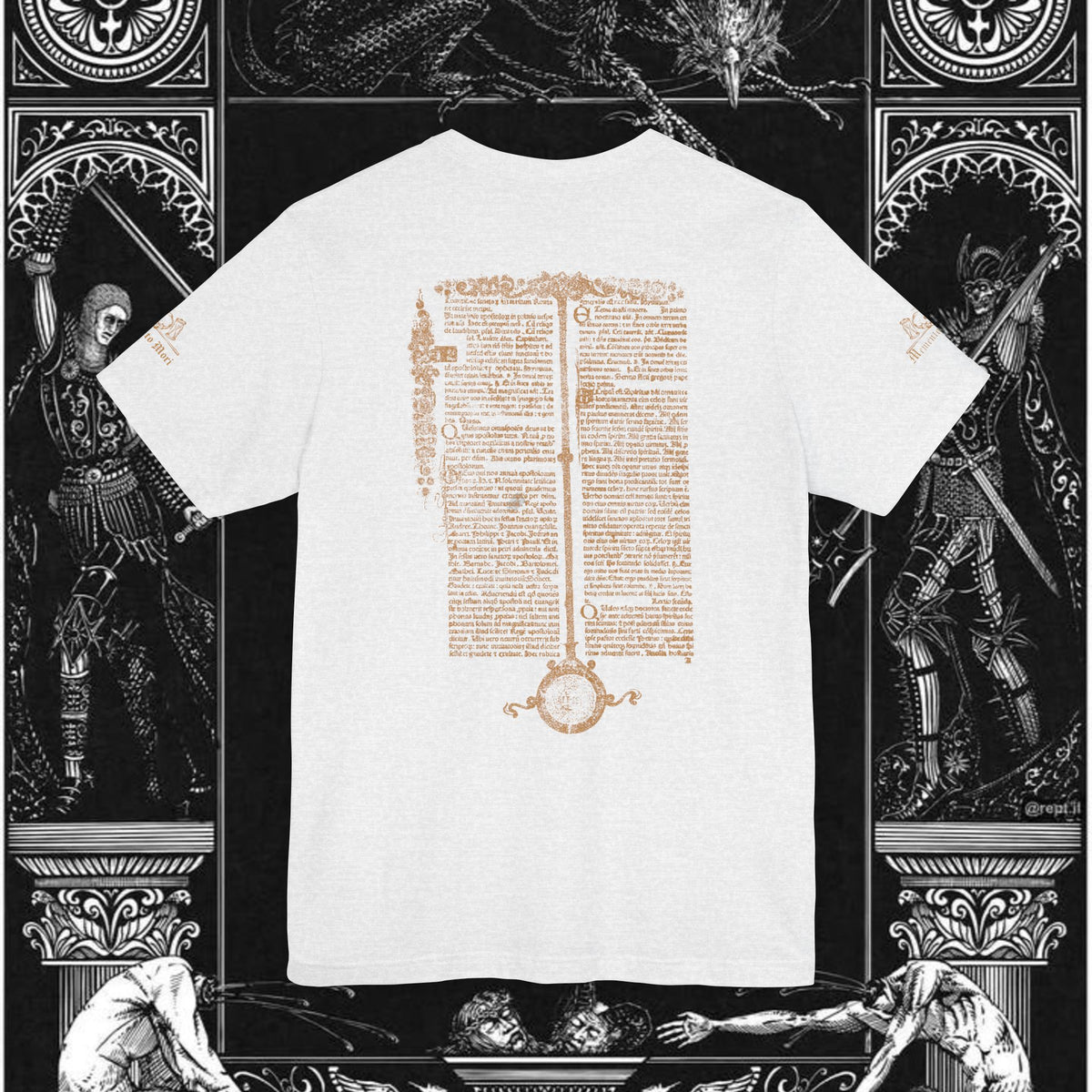 The Circle of Life Medieval Fantasy Inspired Graphic Shirt