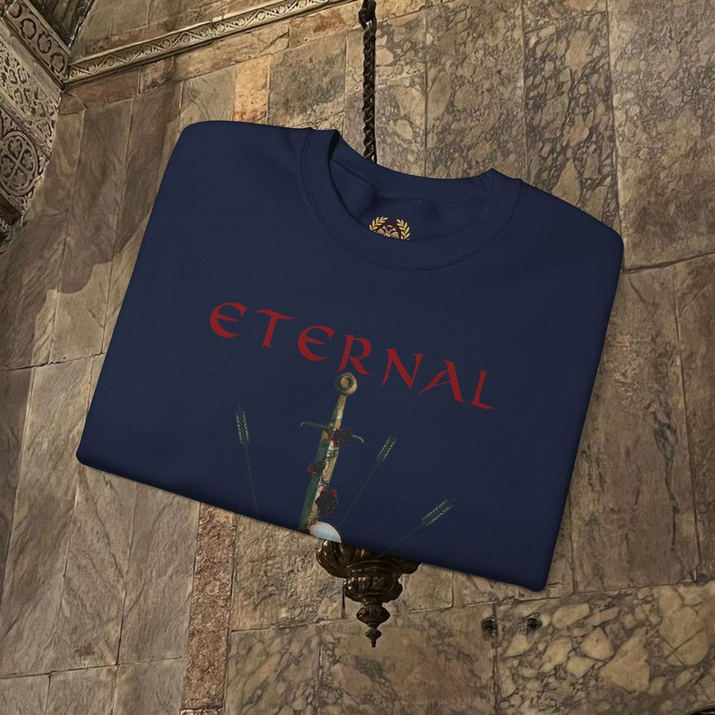 Eternal Glory of the Last Battle Crewneck Graphic Sweatshirt