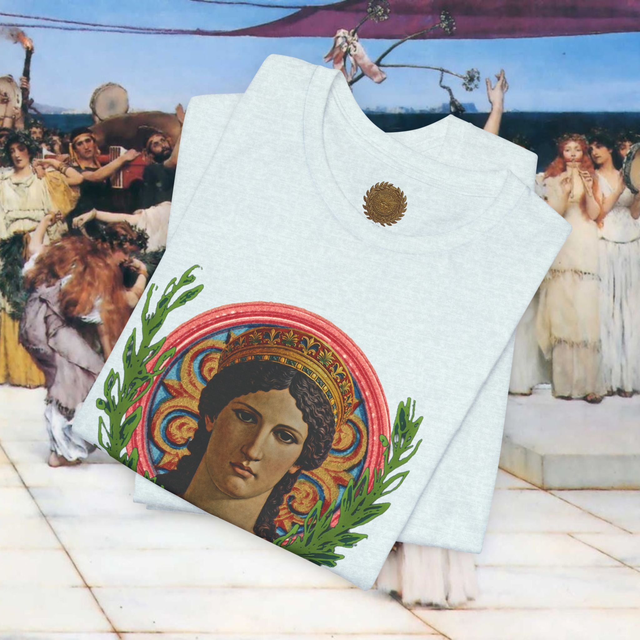 Hera's Wondering – Greek Goddess Coloured Diadem T-Shirt
