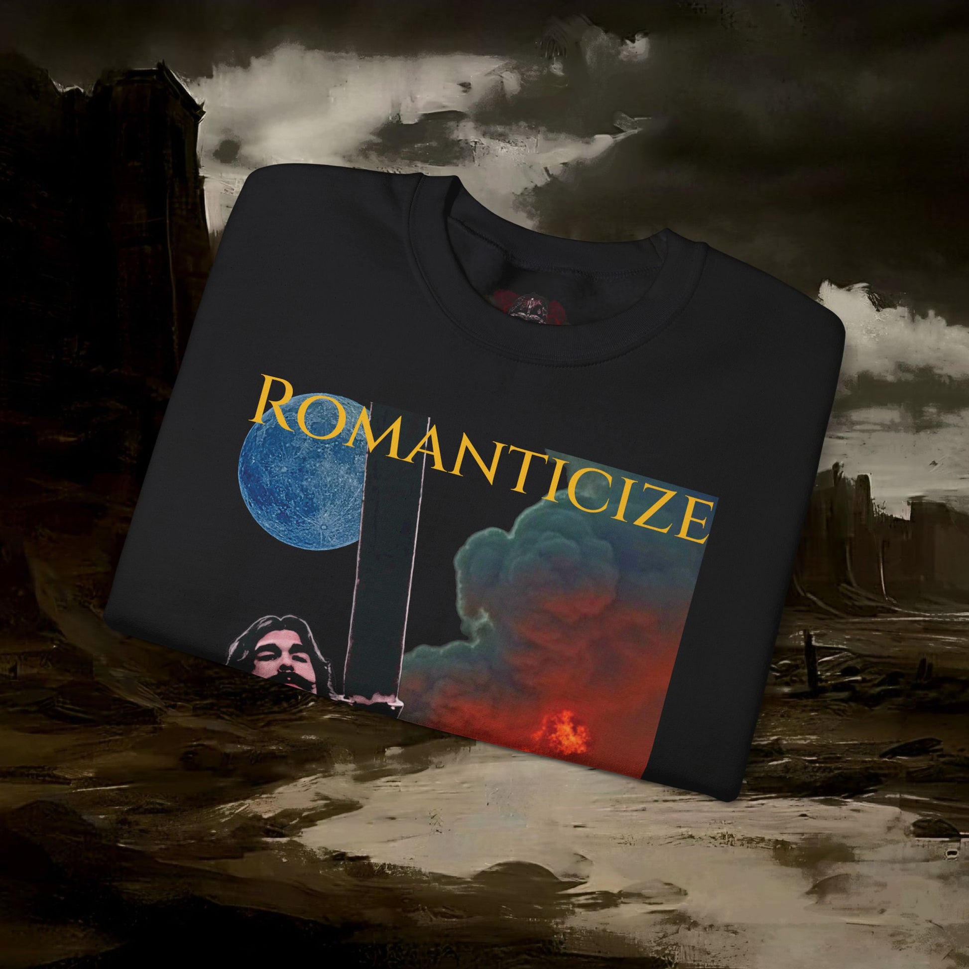 The Barbarian's Mirror, Unisex Crewneck Graphic Sweatshirt