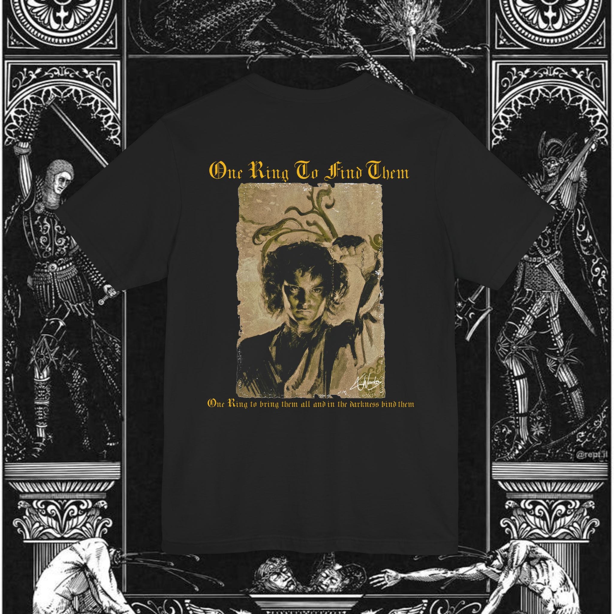The Last Temptation Medieval Fantasy Graphic Shirt