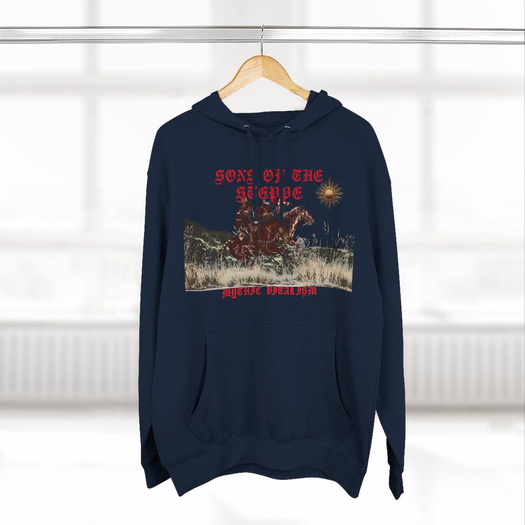 Son of the Steppe Fleece Medieval Graphic Hoodie