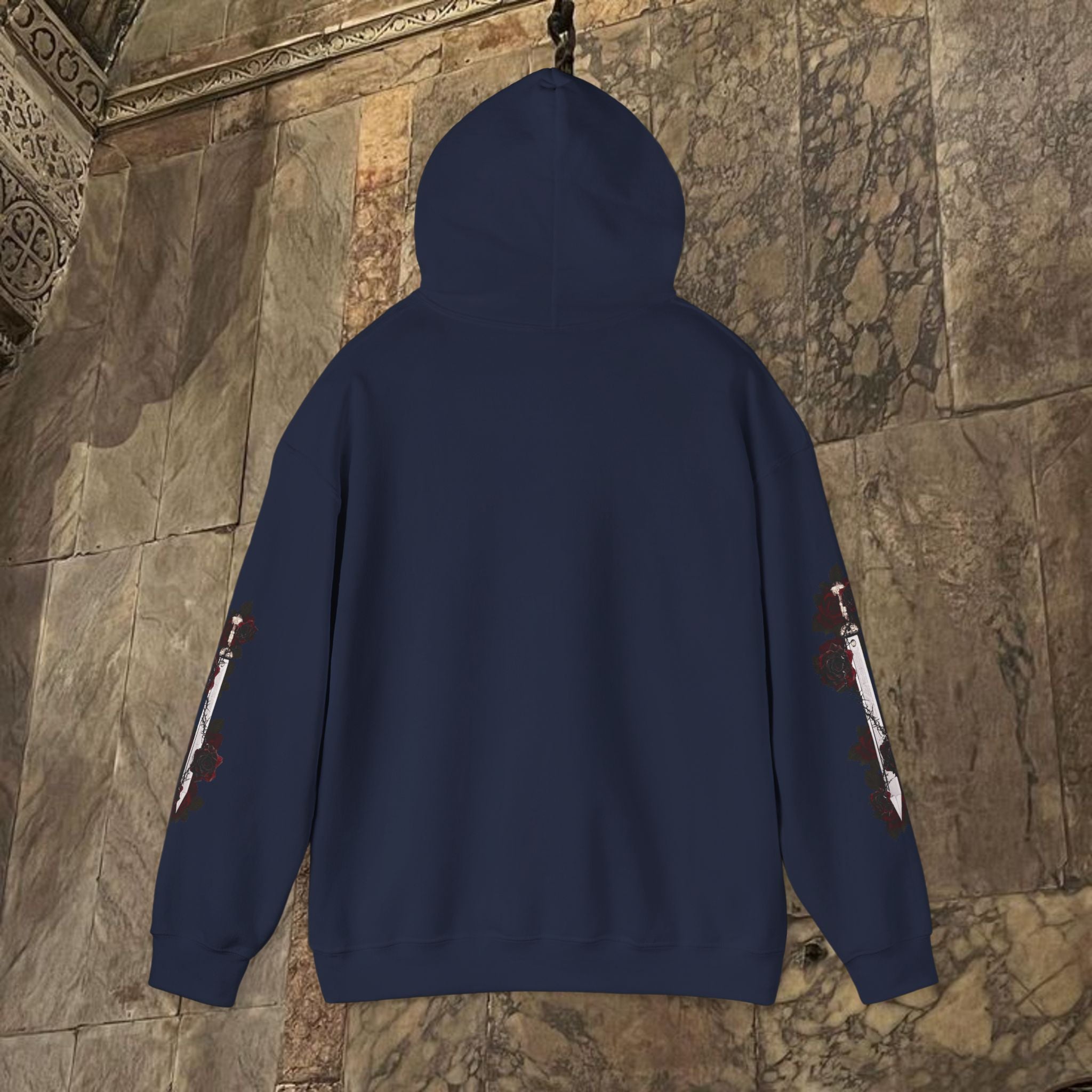 The Last Great Emperor Byzantine Inspired Graphic Hoodie Front Version