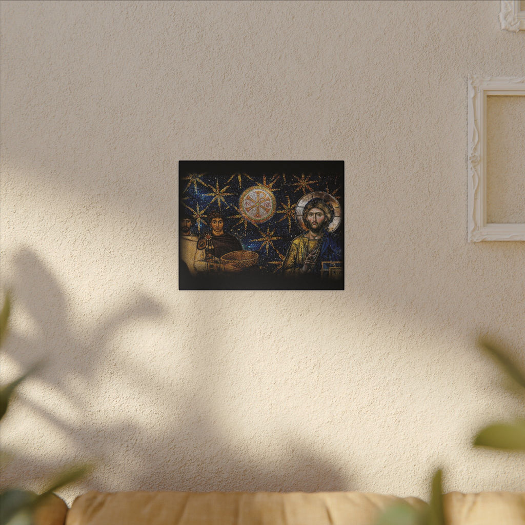 Justinian's Glory Byzantine Late Roman Inspired Matte Canvas, Stretched, (Multi-Size)