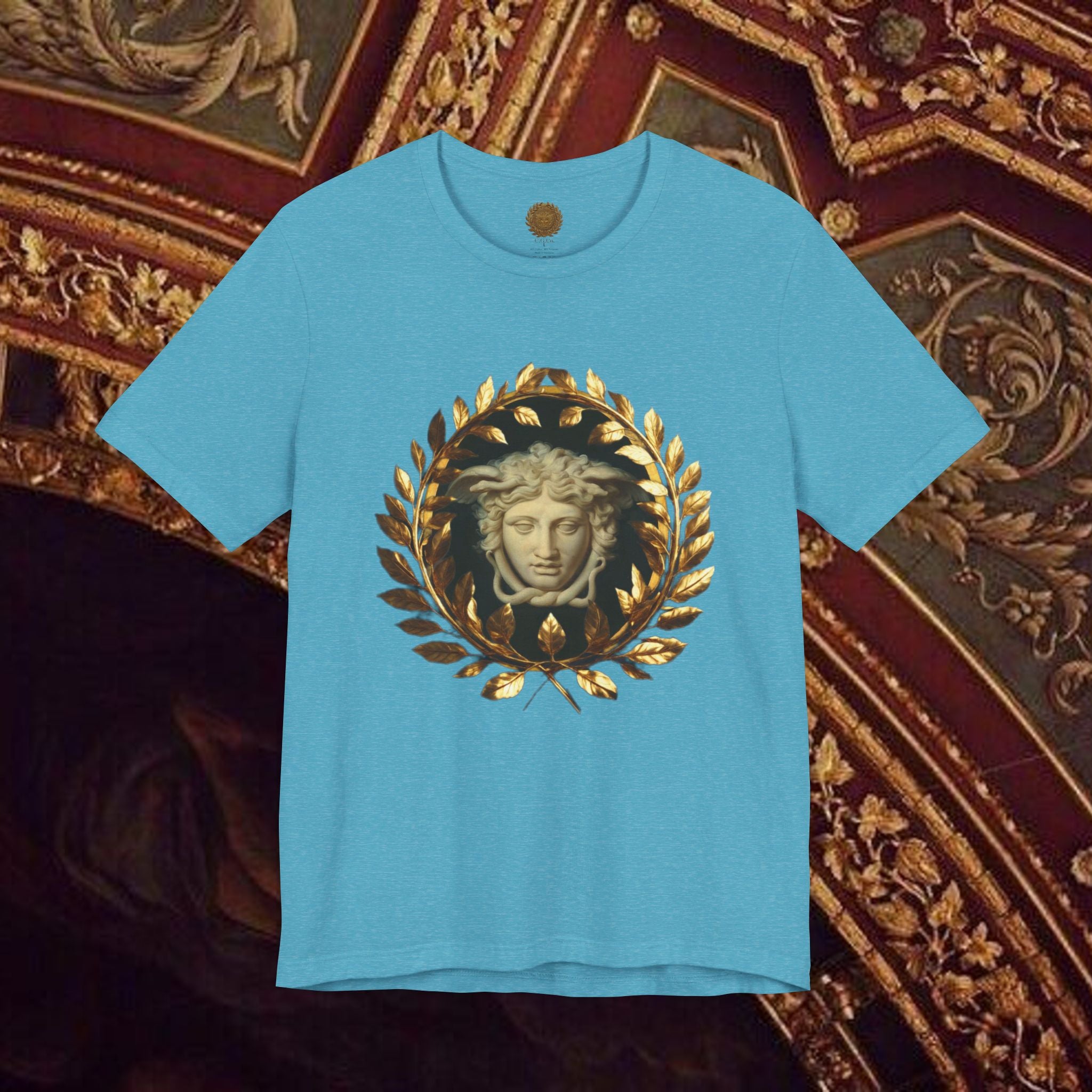 Medusa's Gaze Classical Inspired Mythology Unisex Jersey Short Sleeve Graphic Tee