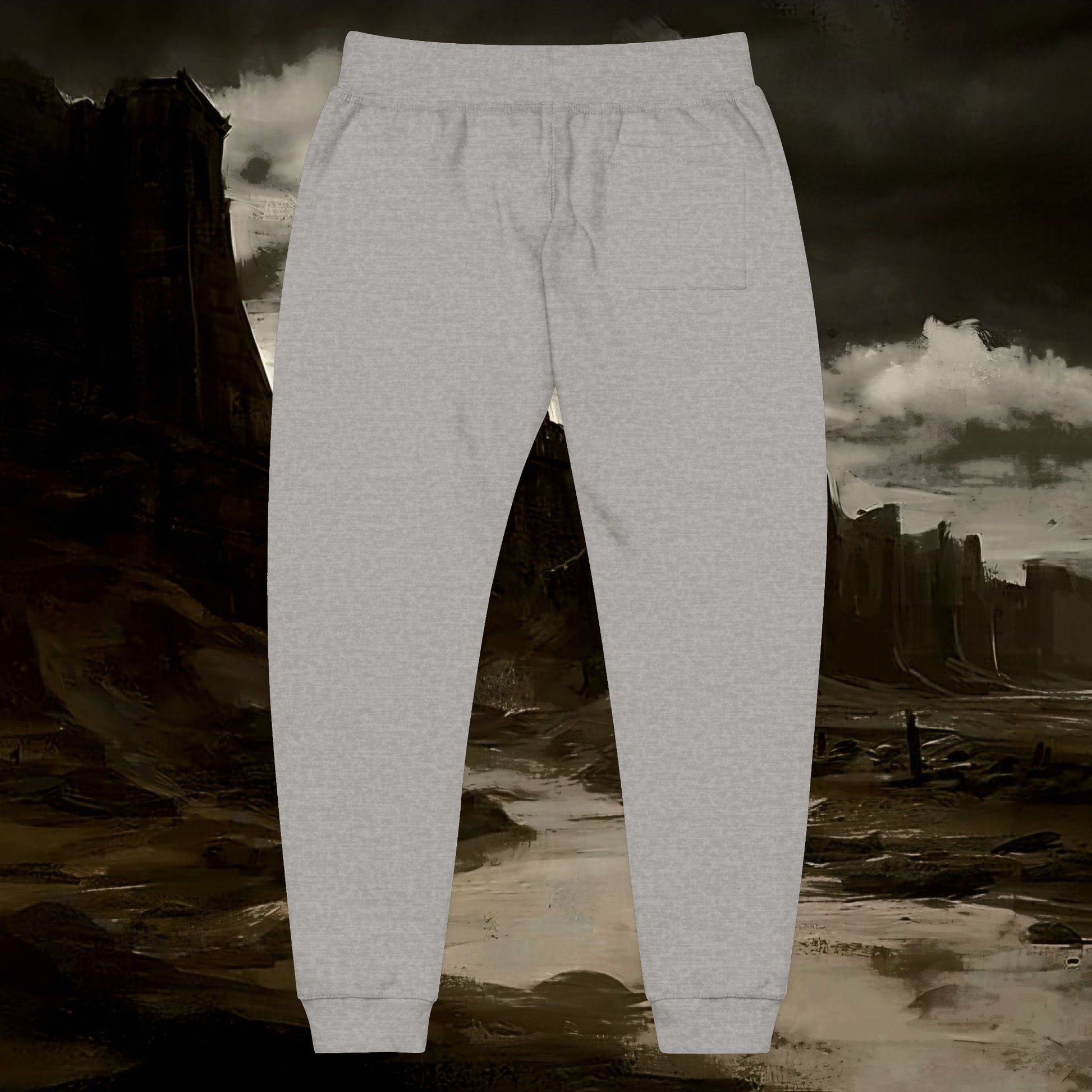 Unisex Fleece Sweatpants ( Esoteric Embroidery)