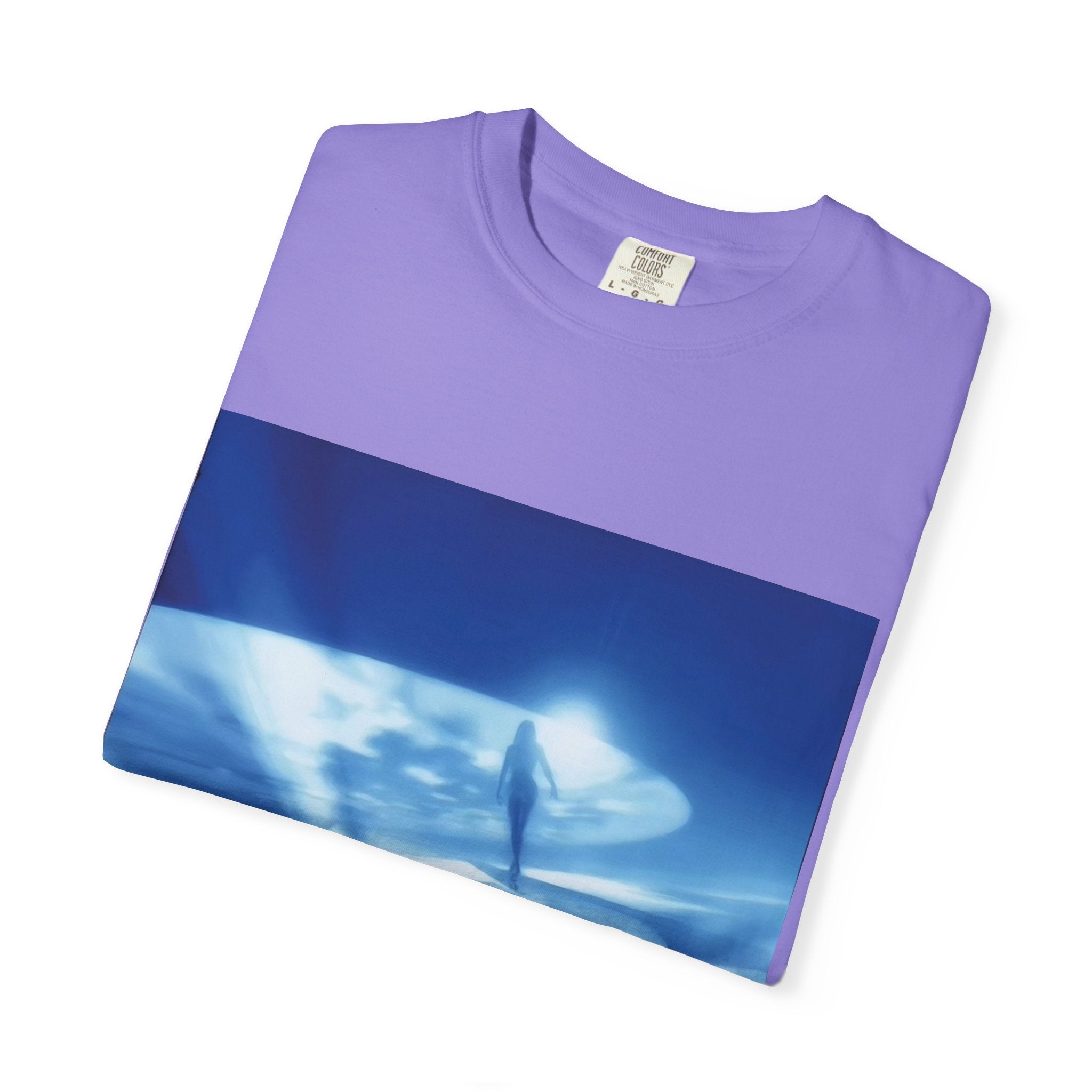 The Blue Portal Cyber Y2K Graphic T-Shirt