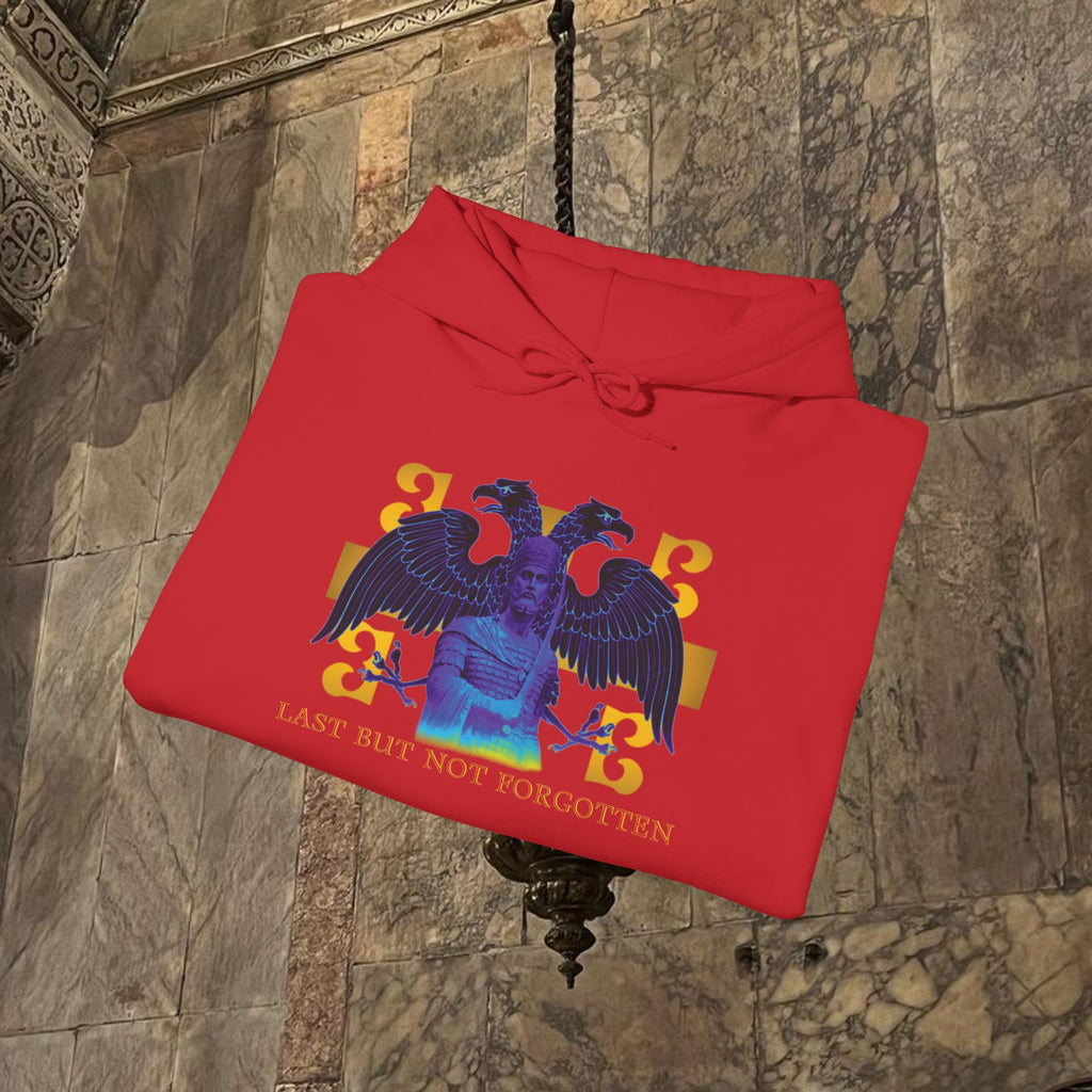 The Last Great Emperor Byzantine Inspired Graphic Hoodie Front Version