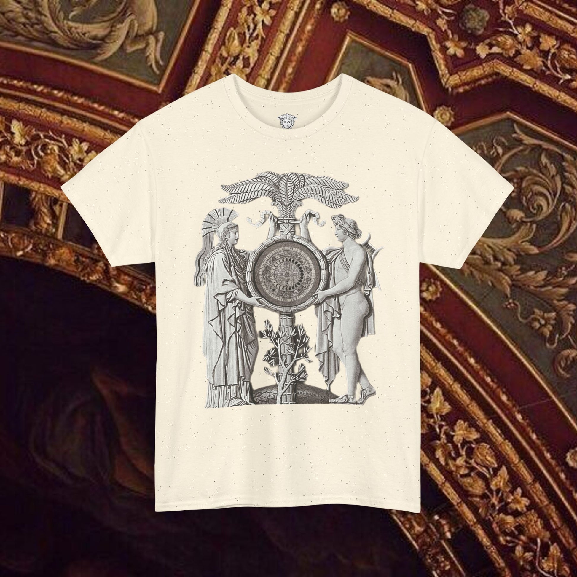 Astrological Vision T-Shirt - Esoteric Mystical Graphic Tee Front Version