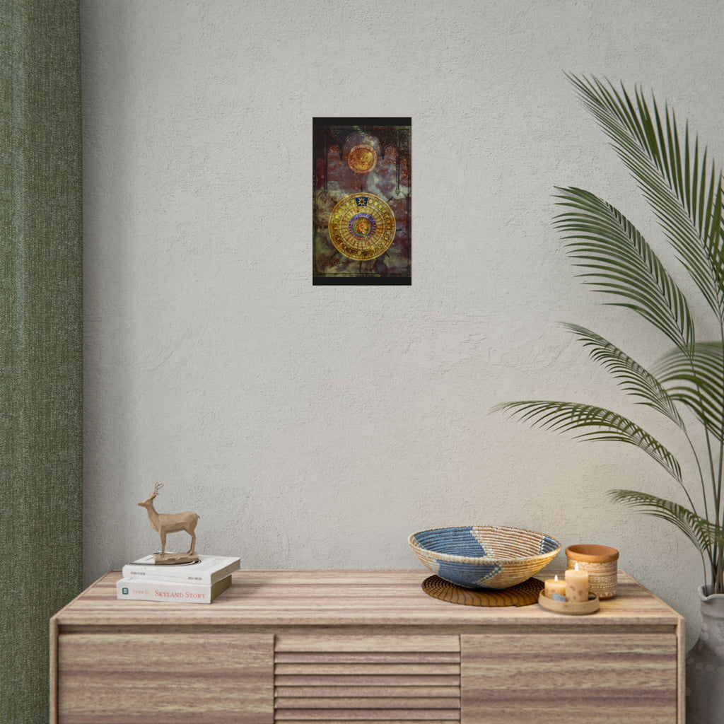 The Dials of the Cosmos Medieval Fantasy Inspired Prints