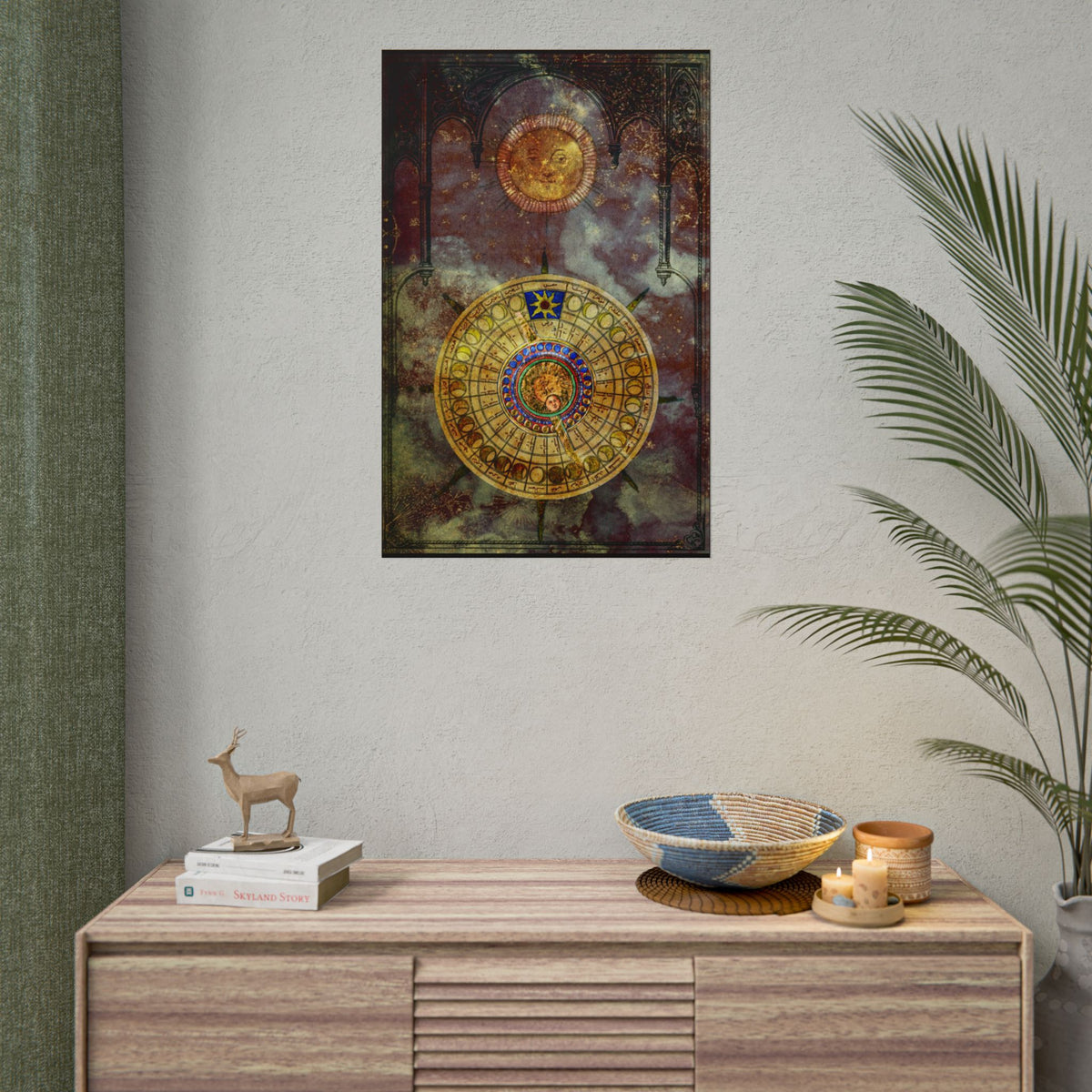 The Dials of the Cosmos Medieval Fantasy Inspired Prints