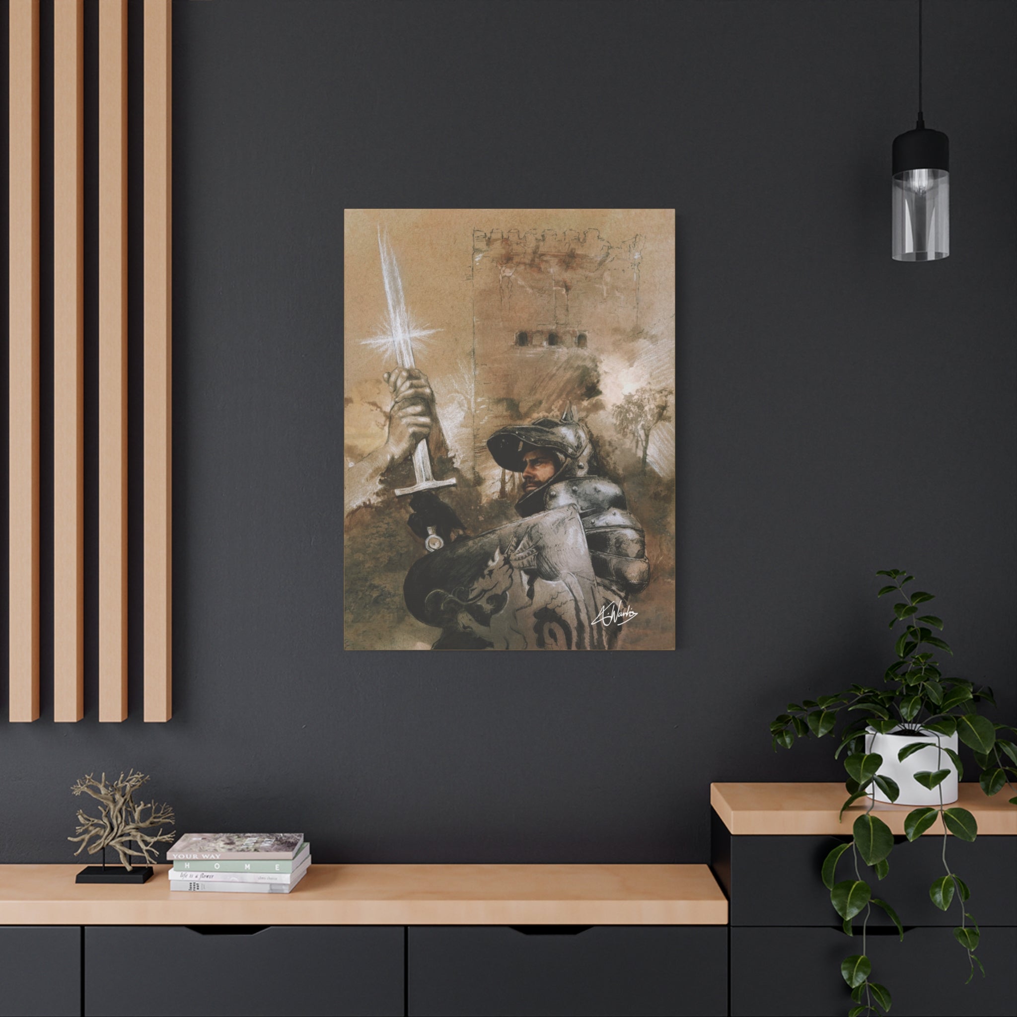 The King's Destiny Medieval Fantasy Canvas