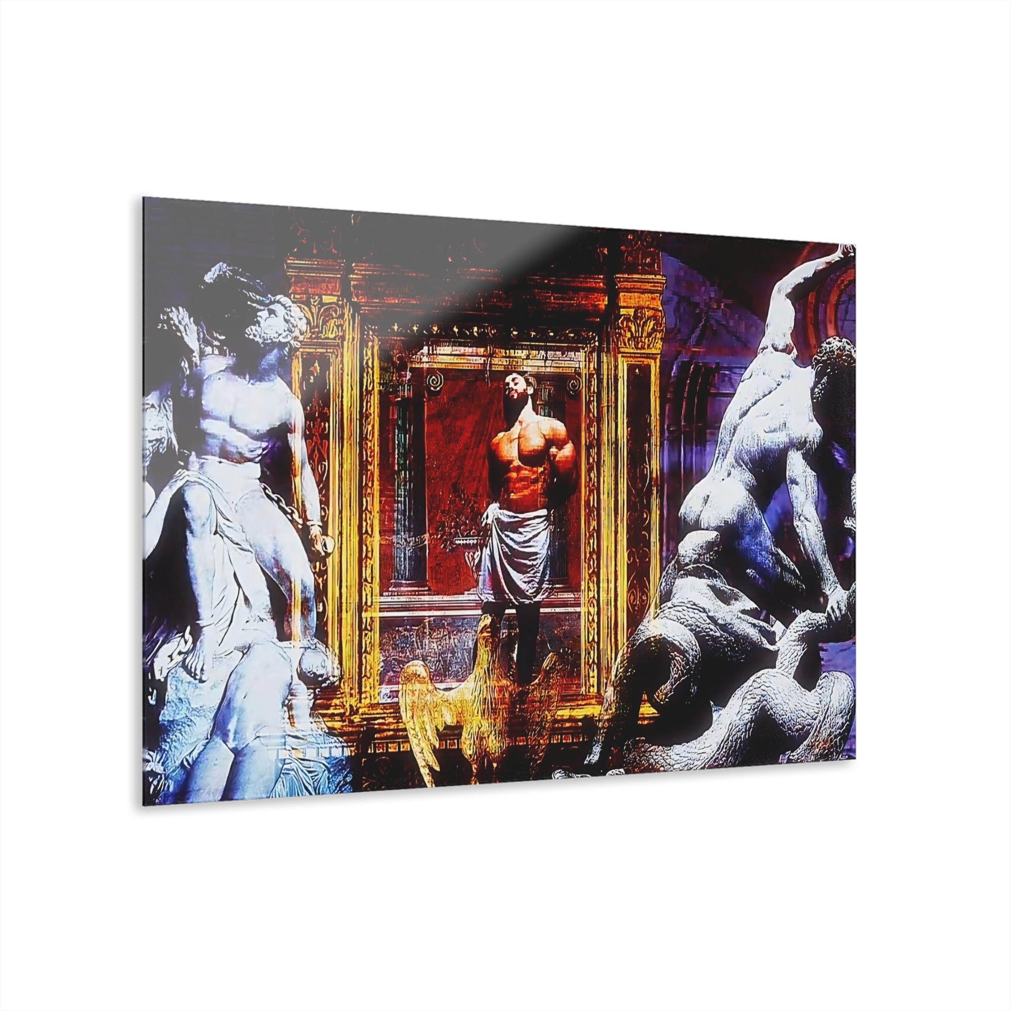 Prometheus Bound Classical Ancient Mythology Acrylic Prints (French Cleat Hanging)