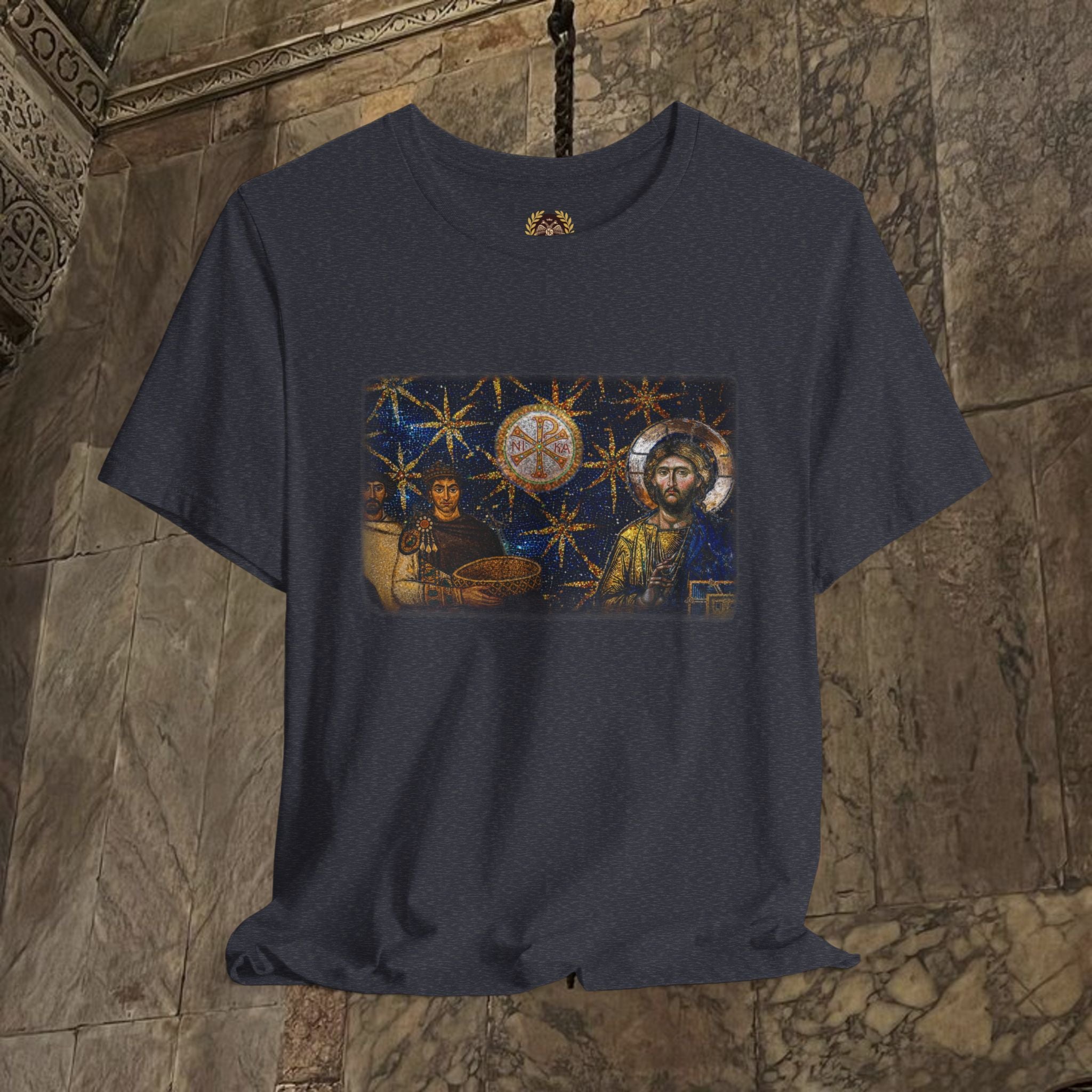 Justinian's Glory Byzantine Late Roman Inspired Graphic Shirt