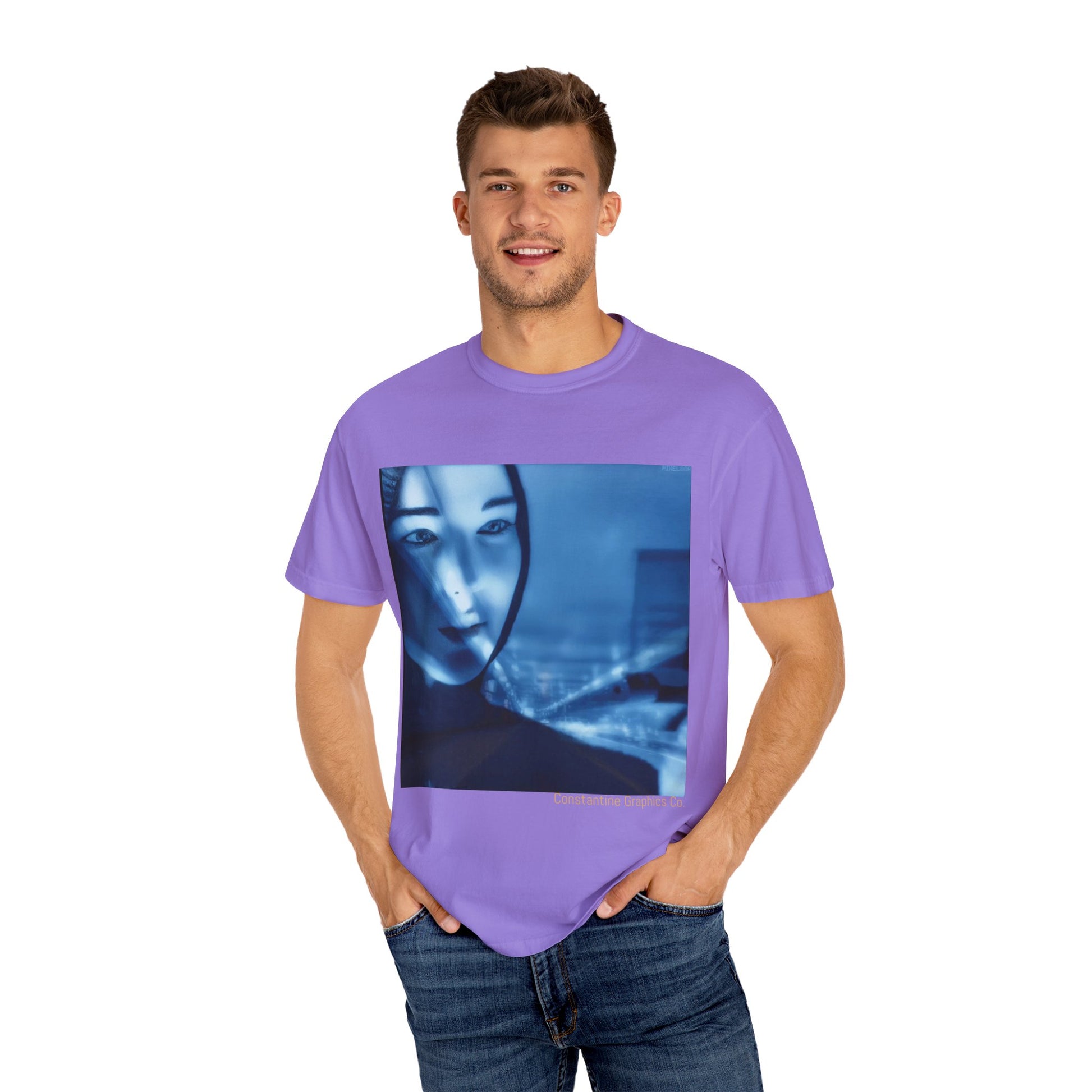 The Device Cyber y2k Graphic T Shirt