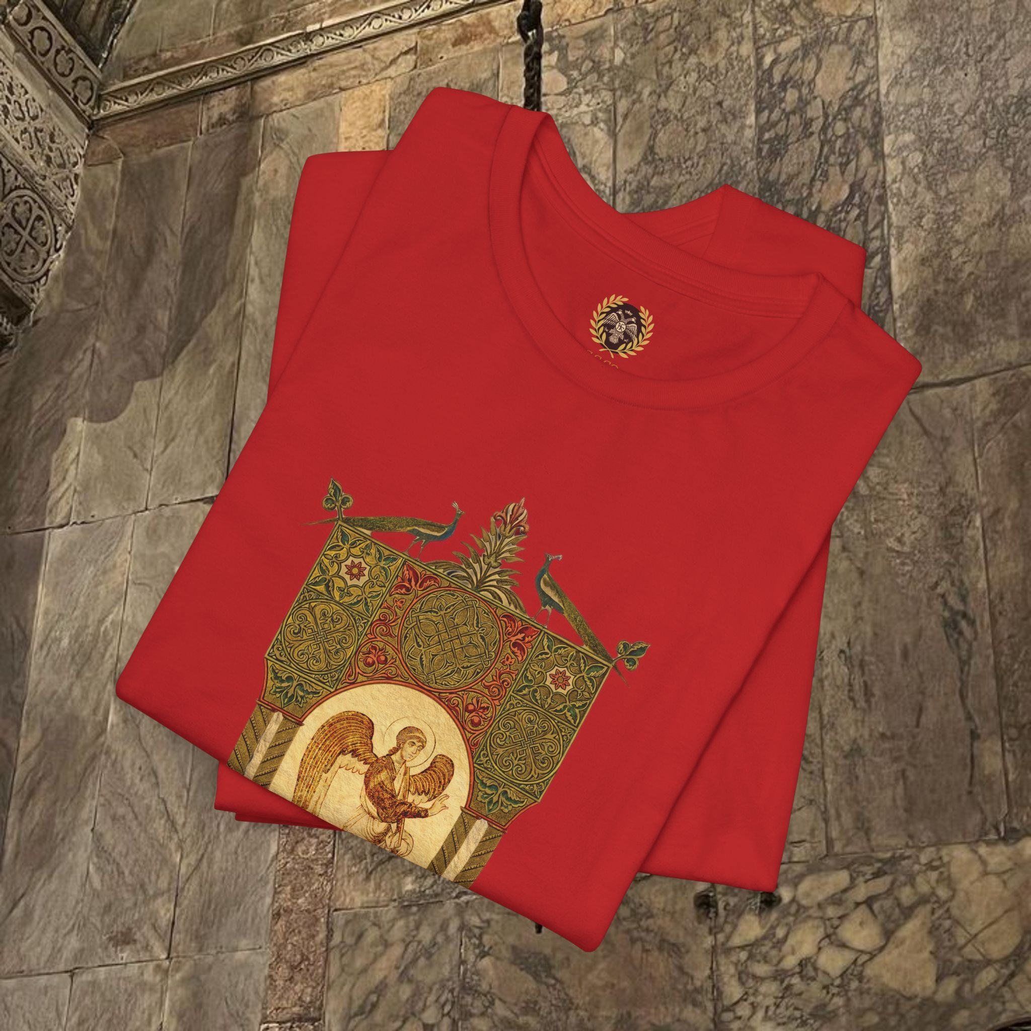The Guardian's Icon Byzantine Inspired Medieval Inspired Graphic T-Shirt