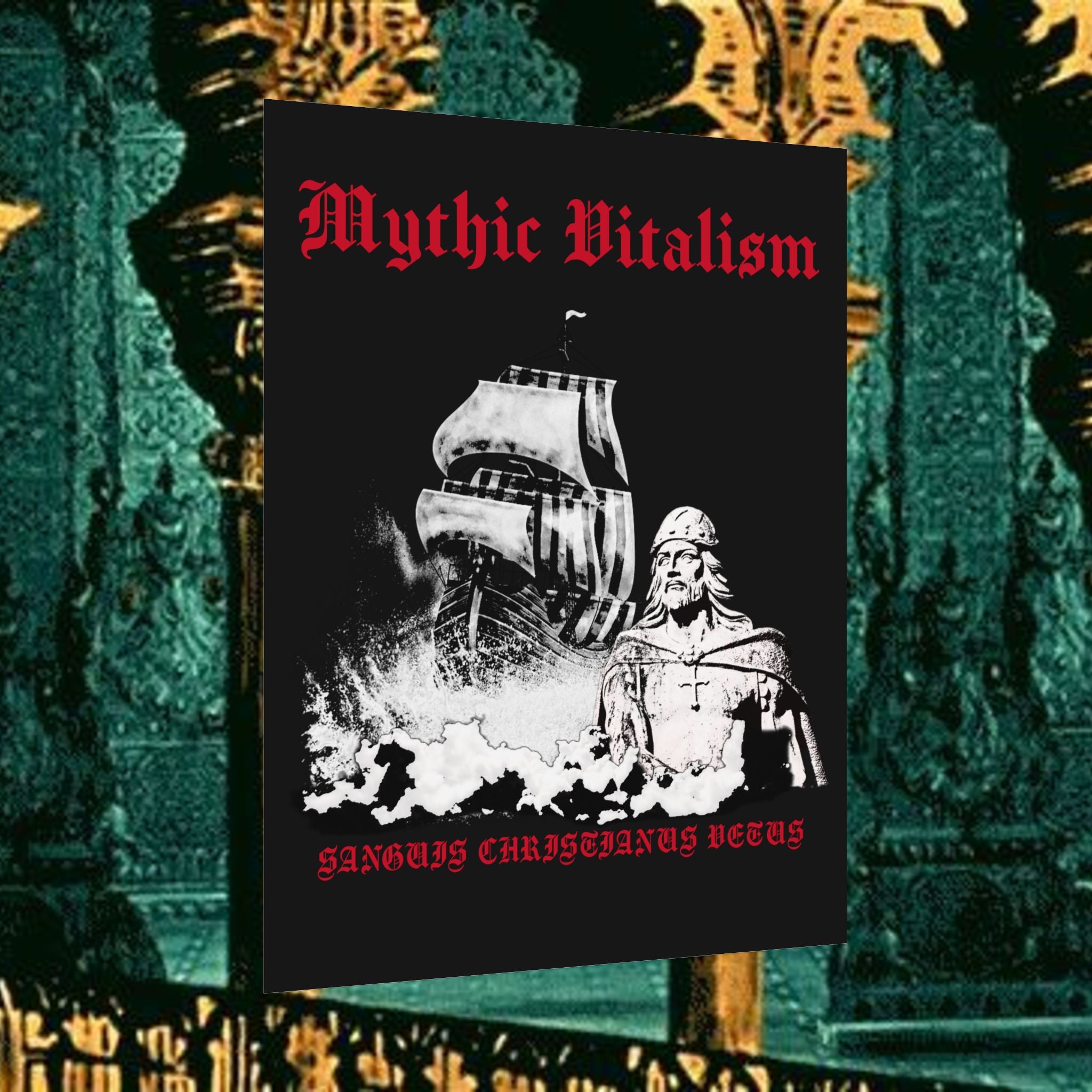 Mythical Vitalism, Sanguis Christianus Vetus Adventure and Exploration Inspired Rolled Posters