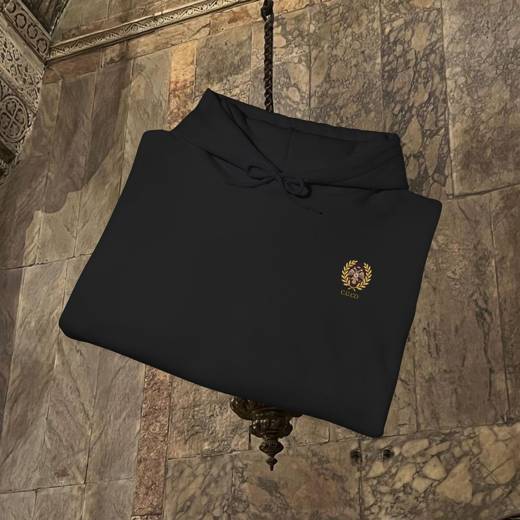 The Last Great Emperor Byzantine Inspired Graphic Hoodie Back Version