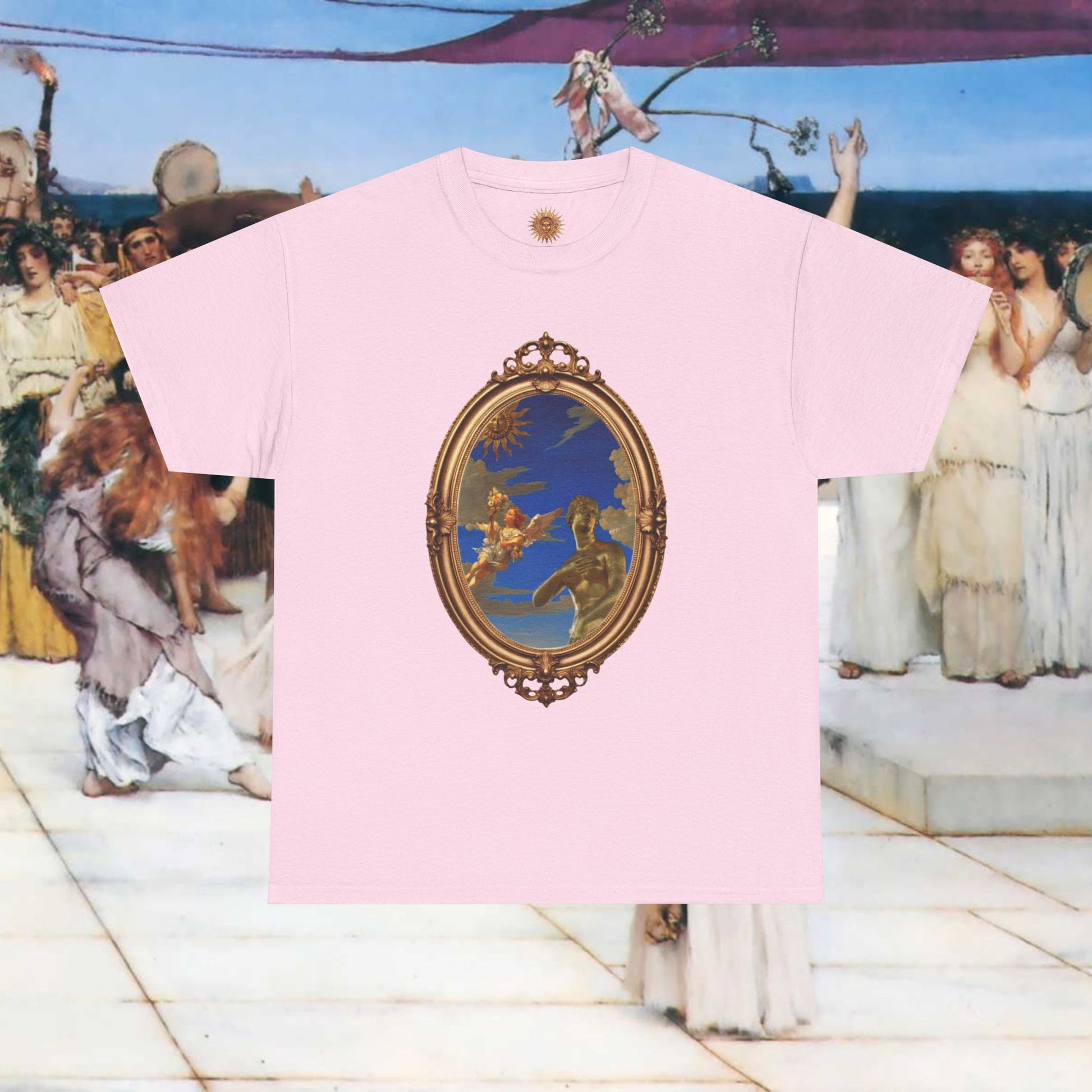 Venus Heavenly Reflection Artistic Cotton Tee, Unisex Graphic Shirt, Unique Gift, Casual Wear, Summer Essentials