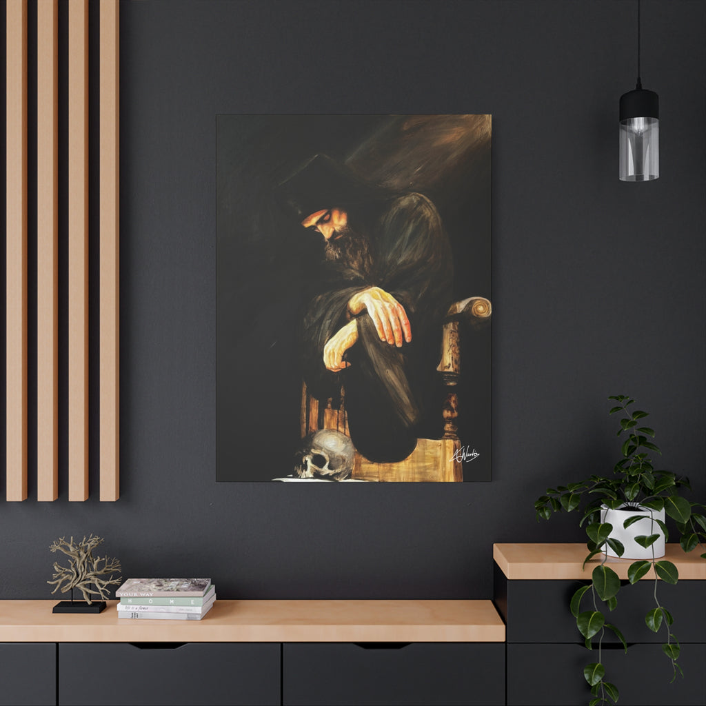 Man's Memento Medieval Fantasy Canvas